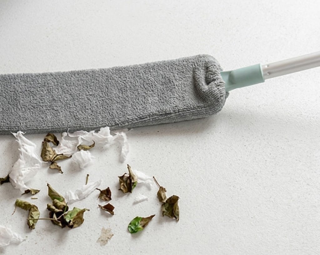 Mikrofiber Esnek Toz Alma Aparatı - Ayarlanabilir Uzayan Saplı