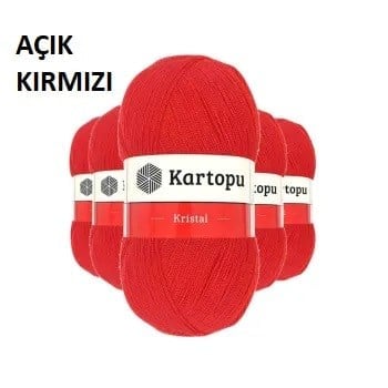 Uzun Ömürlü ve Yumuşak Dokulu Kristal Çift Katlı Lif İpi (5 Adet)
