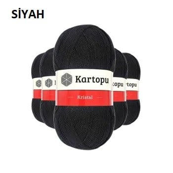 Uzun Ömürlü ve Yumuşak Dokulu Kristal Çift Katlı Lif İpi (5 Adet)