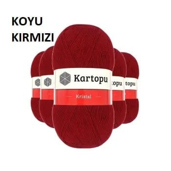 Uzun Ömürlü ve Yumuşak Dokulu Kristal Çift Katlı Lif İpi (5 Adet)