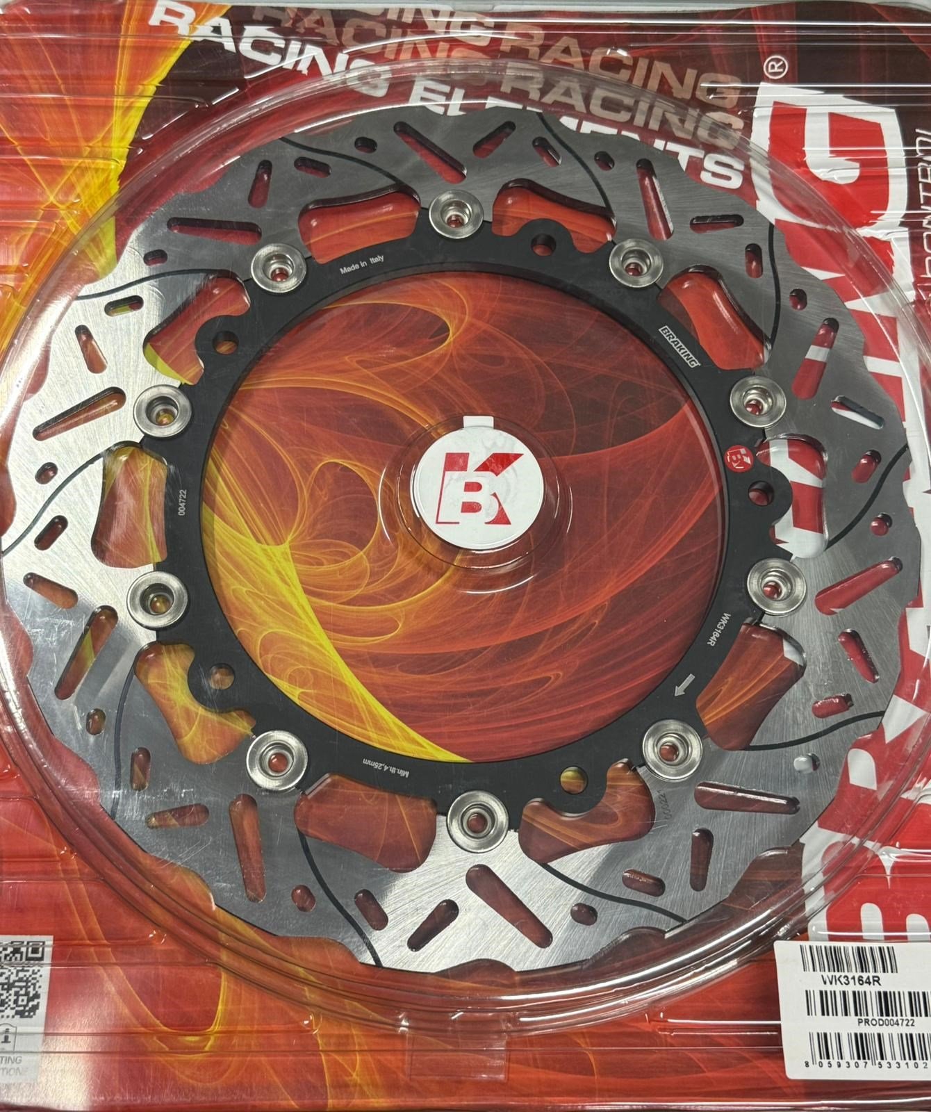 BRAKING DALGALI ÖN PERFORMANS FREN DİSKİ (SAĞ)