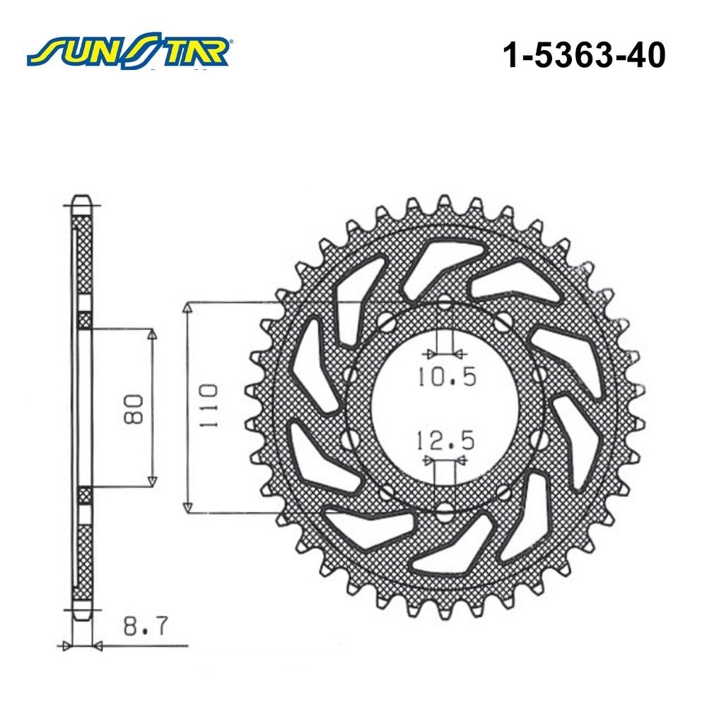 SUNSTAR ARKA DİŞLİ