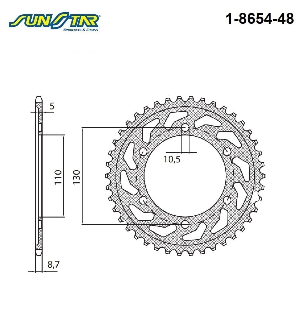 SUNSTAR ARKA DİŞLİ