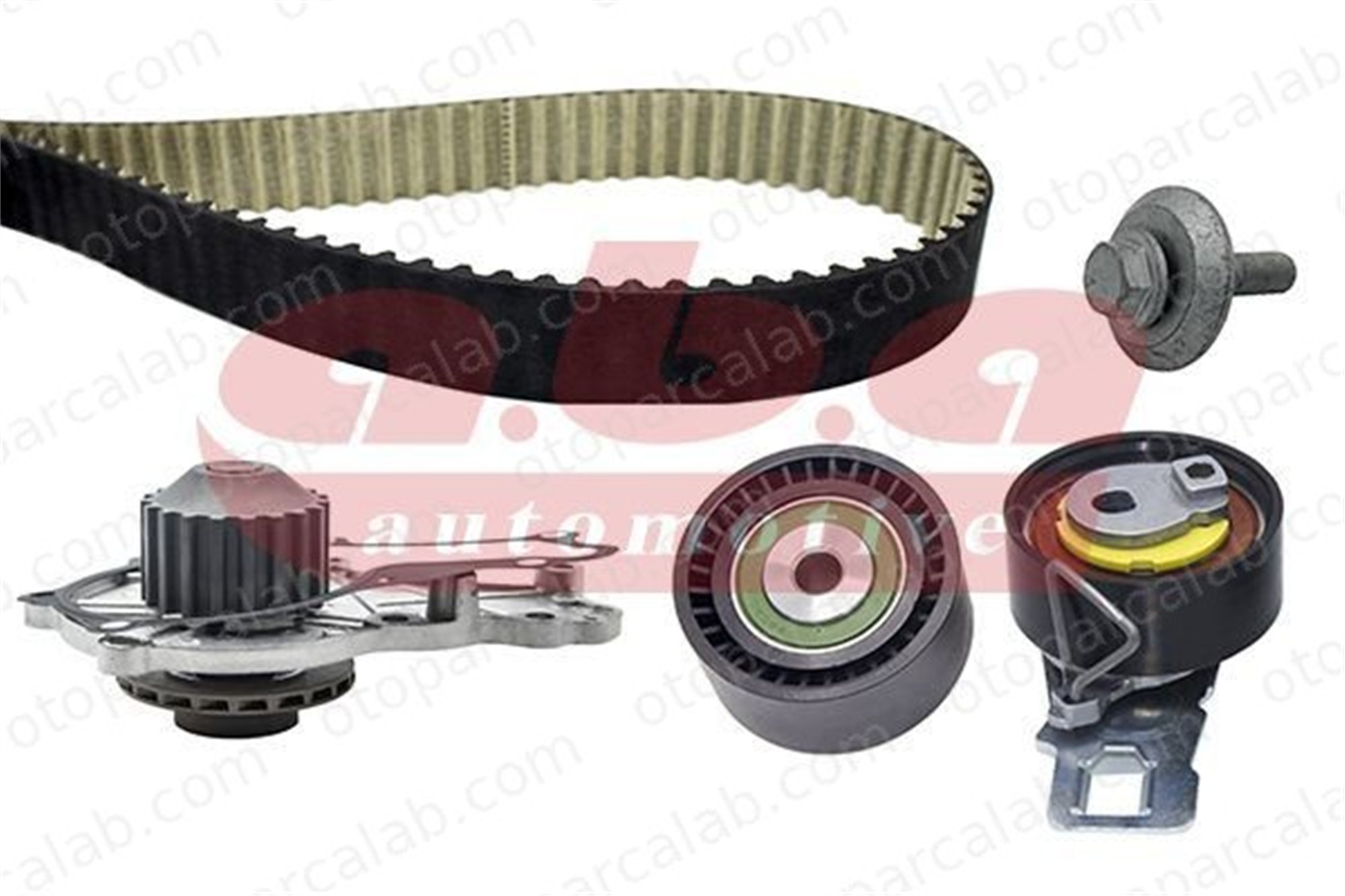 ABA YK404141W Triger Kayış Seti A.B.A YK404141W CITROËN BERLINGO Kasa/büyük limuzin PEUGEOT PARTNER Kasa/büyük limuzin FM5Q8B596AB 16105777