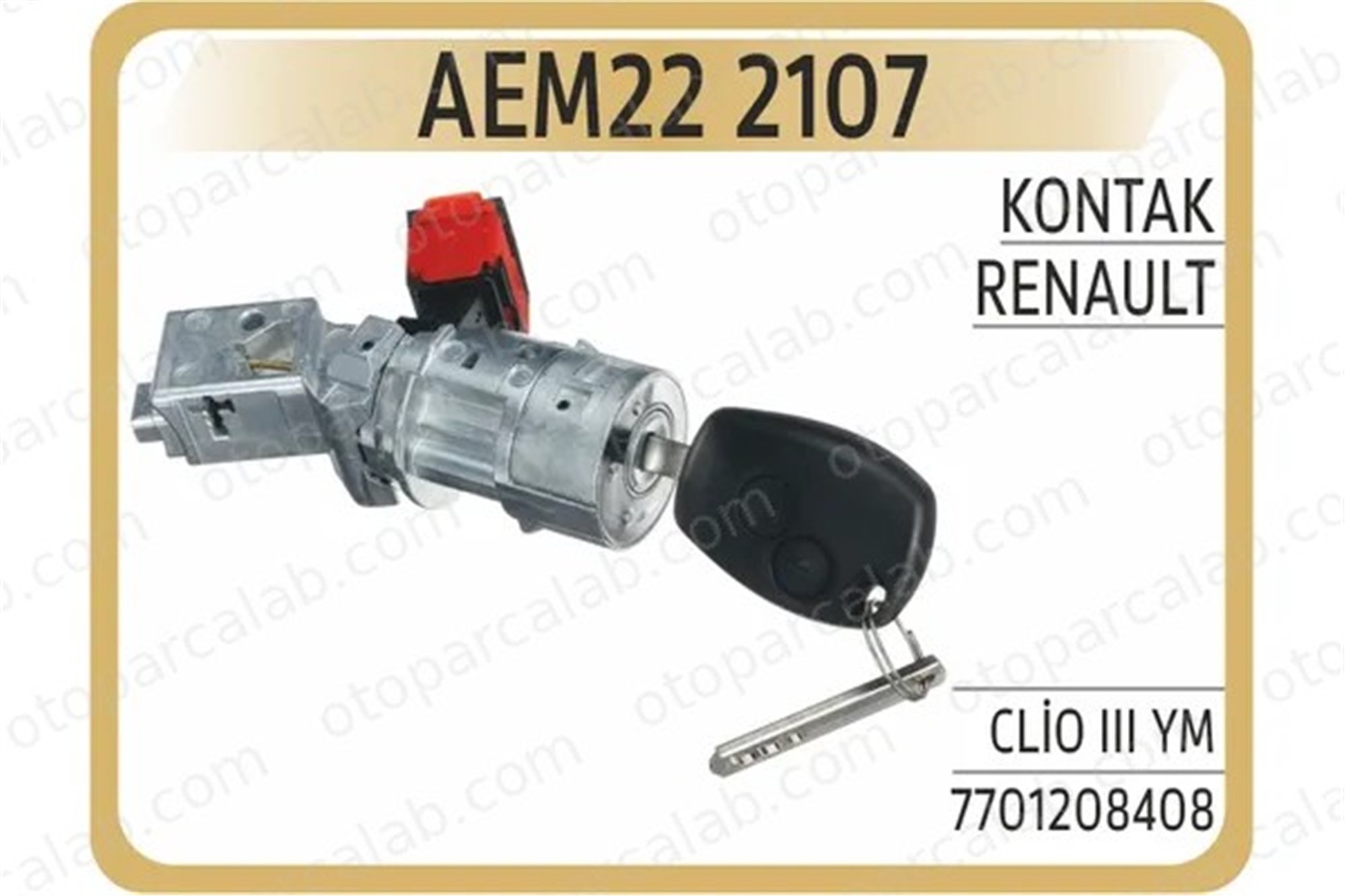AEM 22 2107 Kontak Termik RENAULT CLIO III MODUS / GRAND MODUS 7701208408 487002147R