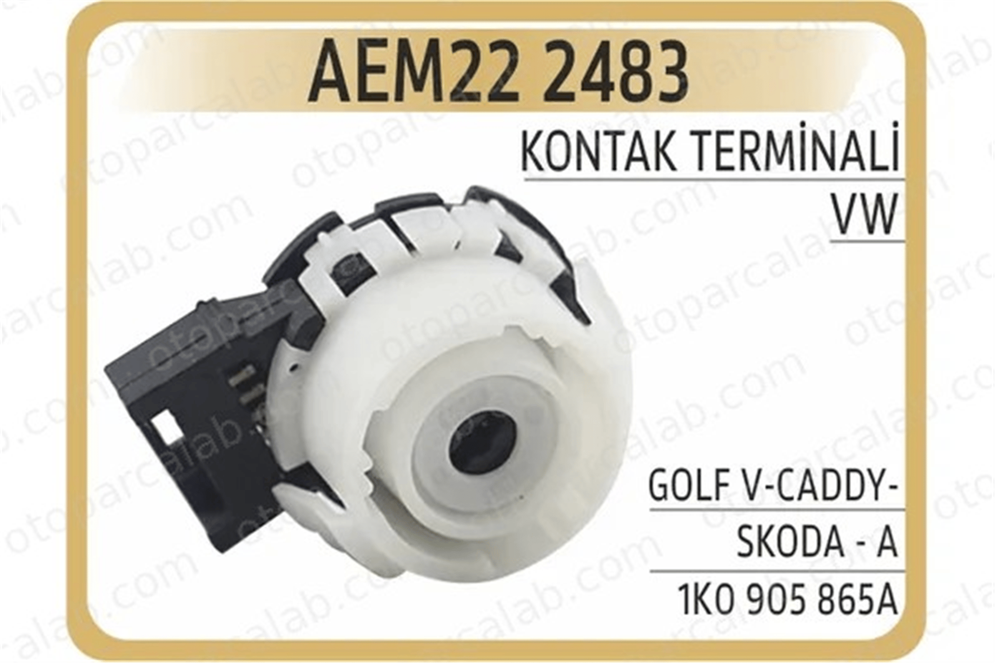 AEM 22 2483 Kontak Termik SKODA OCTAVIA II Combi AUDI A3 1K0905865A 1K0905865B