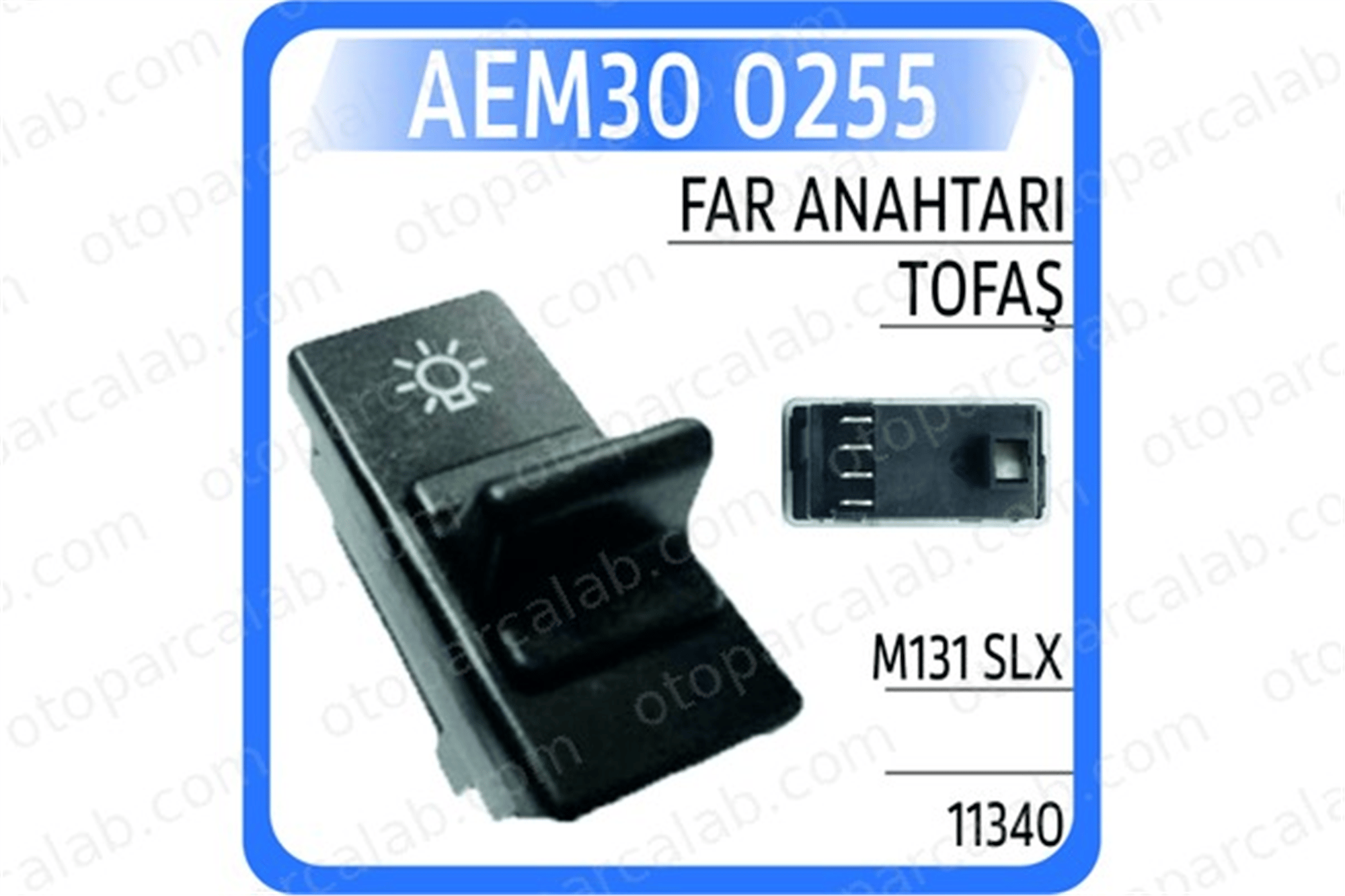 AEM 300255 Far Anahtarı