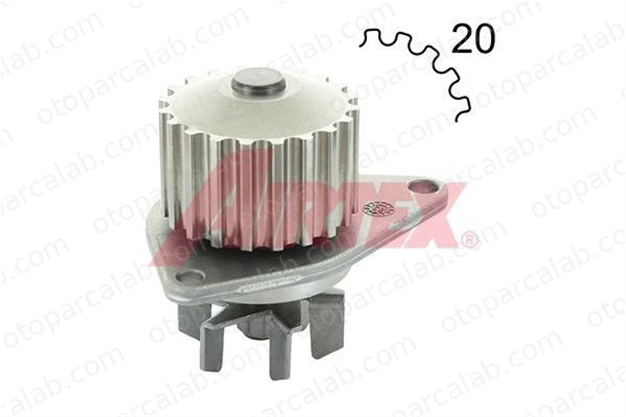 AIRTEX 1212 Devirdaim Su Pompası CITROËN AX BX 1201E3E111223 9451001263