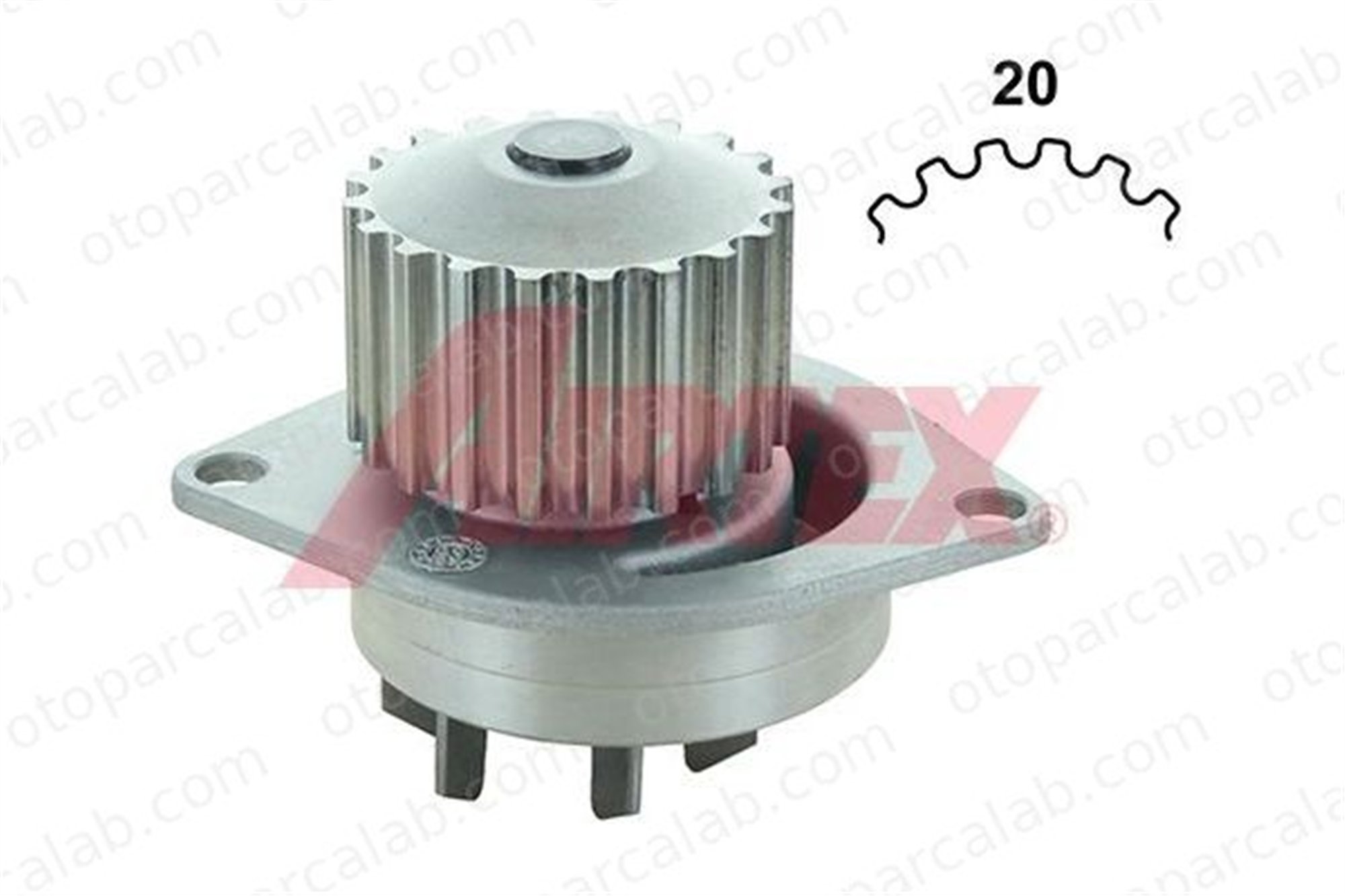 AIRTEX 1419 Devirdaim Su Pompası CITROËN SAXO AX 120158 120197