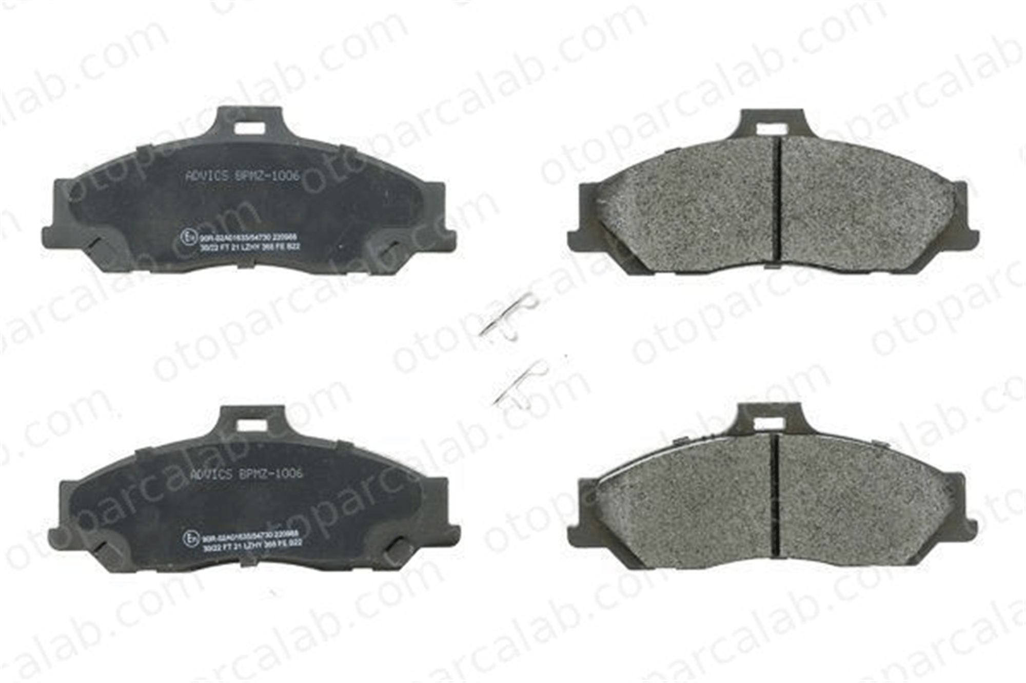 AISIN BPMZ-1006 Fren Disk Balata Ön MAZDA B-SERIE FORD RANGER UJY63323Z 2M3420014EA