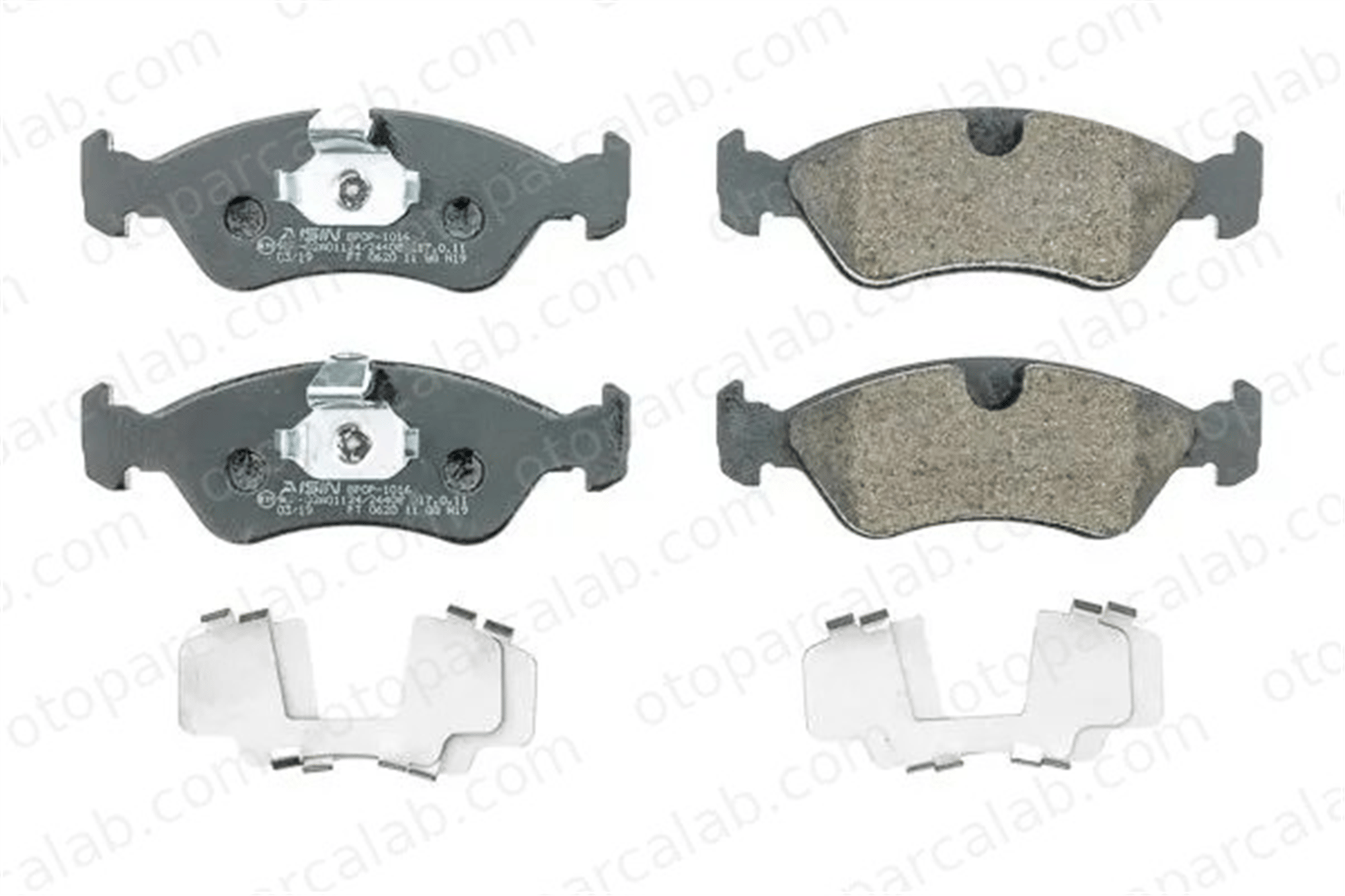 AISIN BPOP-1016 Fren Disk Balata Ön OPEL VECTRA B Station wagon VECTRA B 1605454 1605089