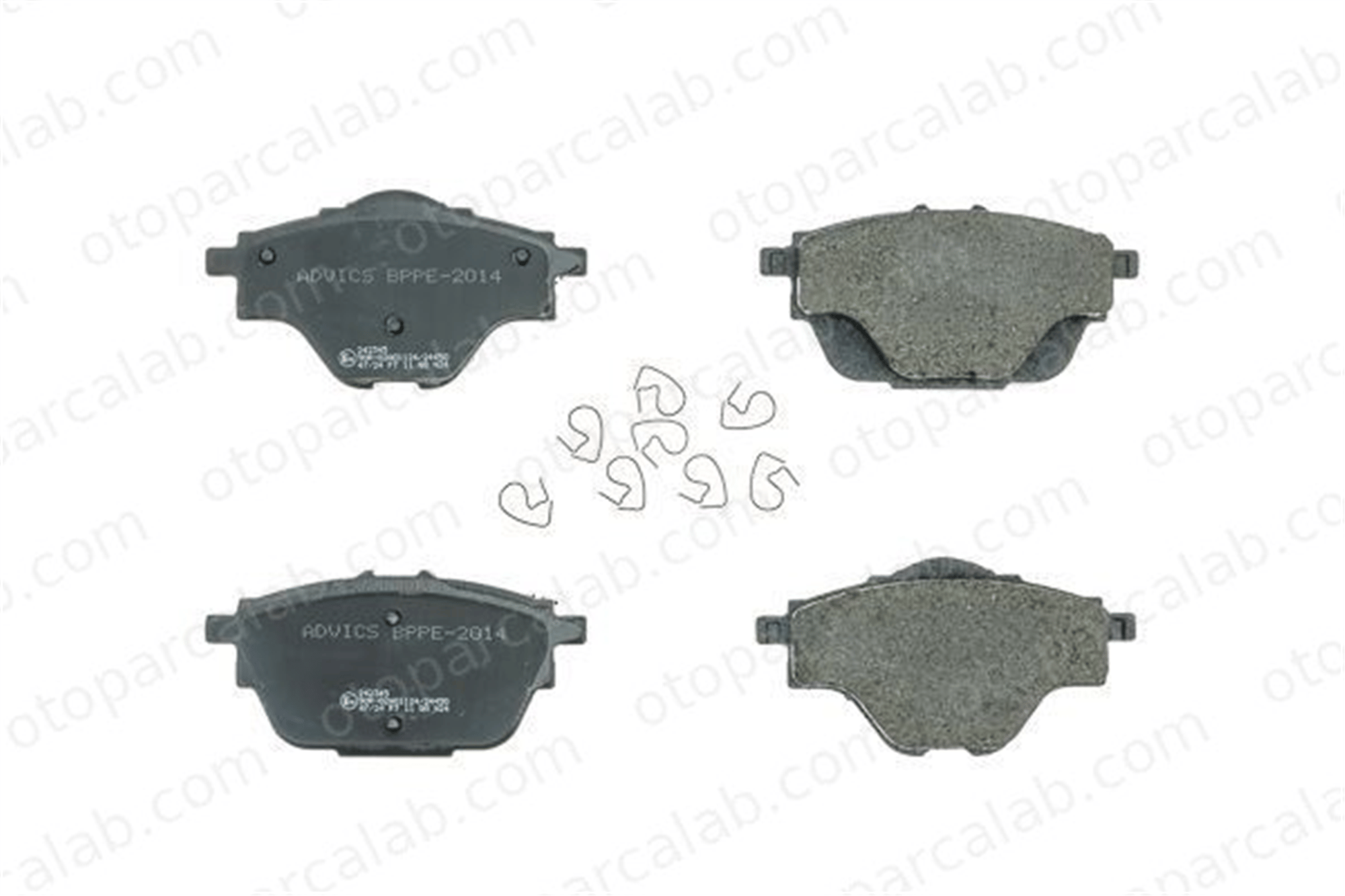 AISIN BPPE-2014 Fren Disk Balata Arka PEUGEOT 5008 II CITROËN C4 PICASSO II 1609000980 1647874380