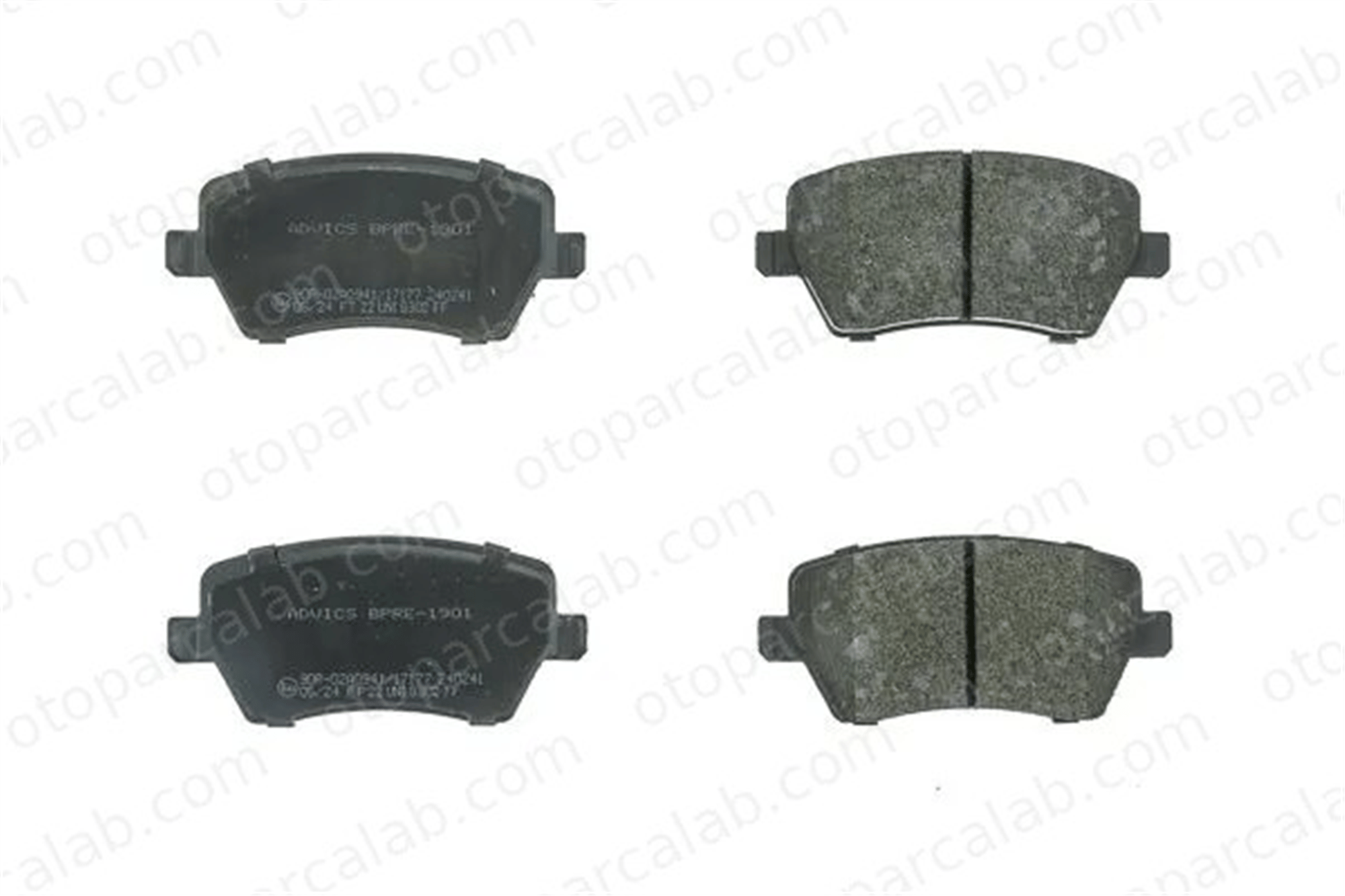 AISIN BPRE-1901 Fren Disk Balata Ön RENAULT CLIO III CLIO III Grandtour 55810T62J00 410608481R