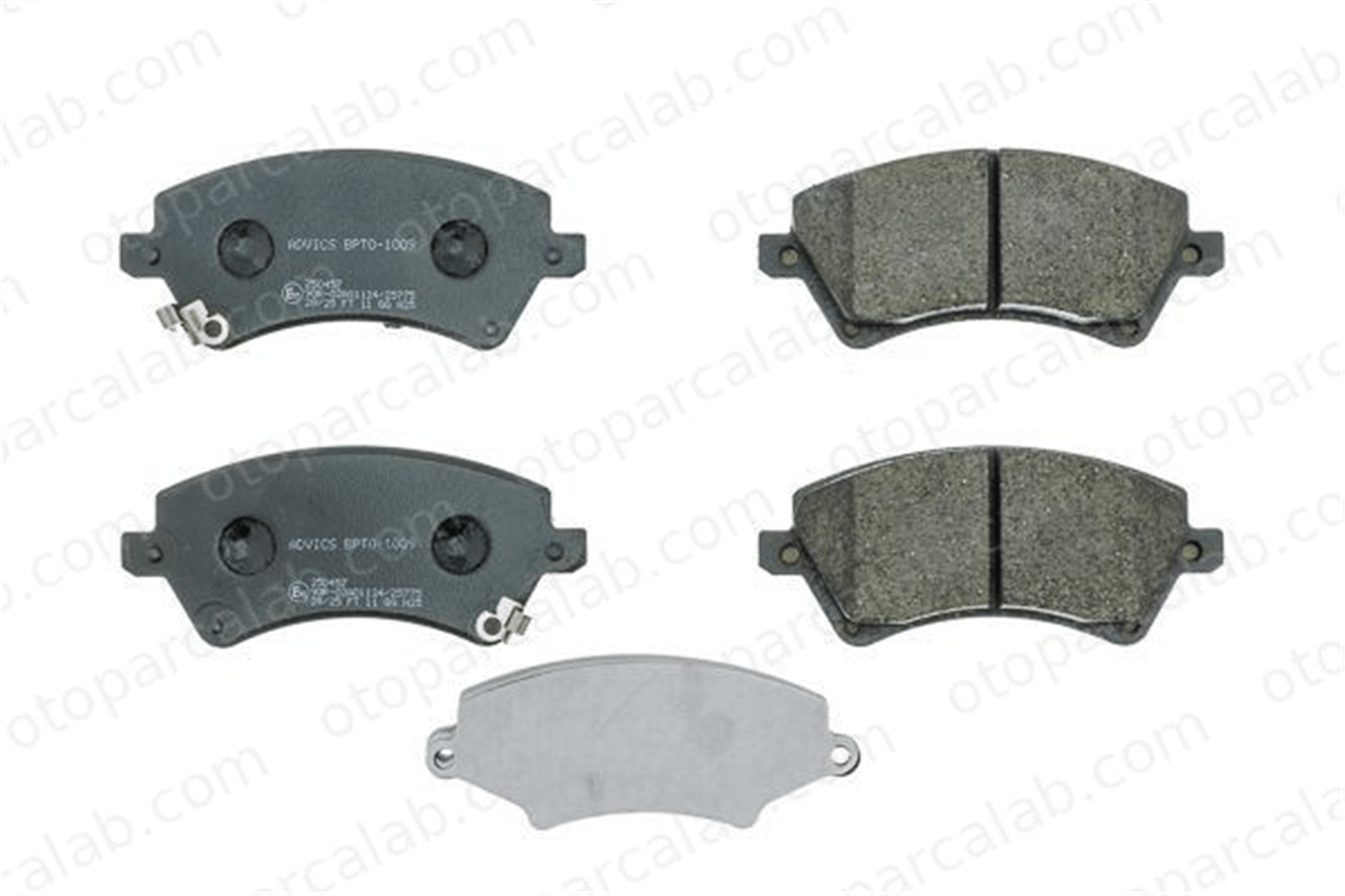 AISIN BPTO-1009 Fren Disk Balata Ön TOYOTA COROLLA COROLLA Sedan 446502061 0446502061