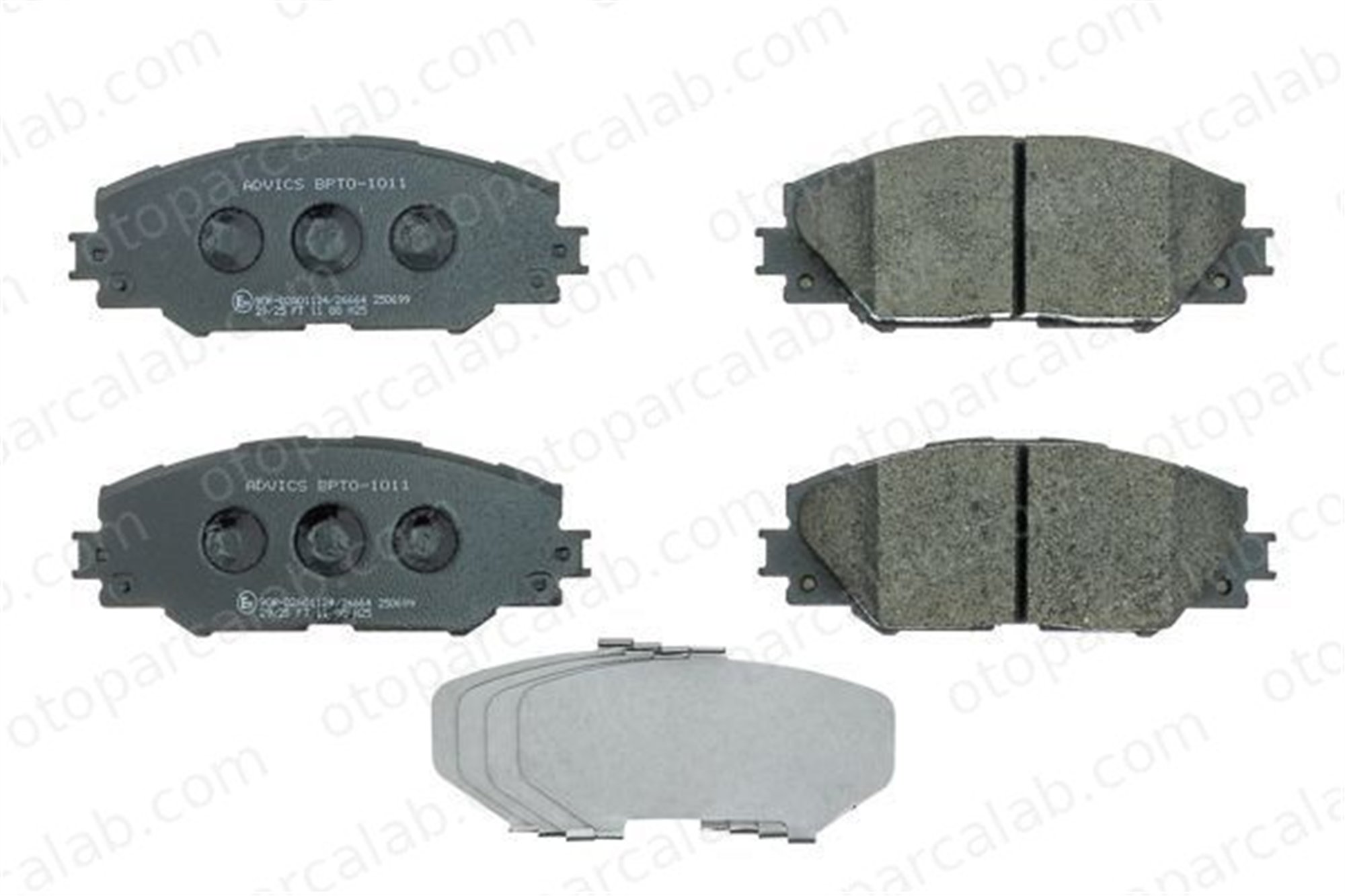 AISIN BPTO-1011 Fren Disk Balata Ön TOYOTA RAV 4 IV RAV 4 III 446542140 0446542140