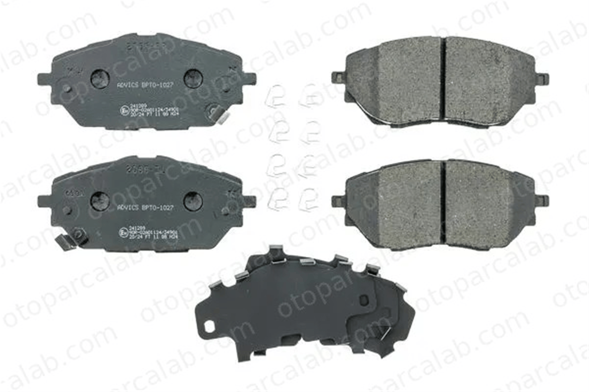 AISIN BPTO-1027 Fren Disk Balata Ön TOYOTA C-HR C-HR VAN 4465F4010 04465F4010