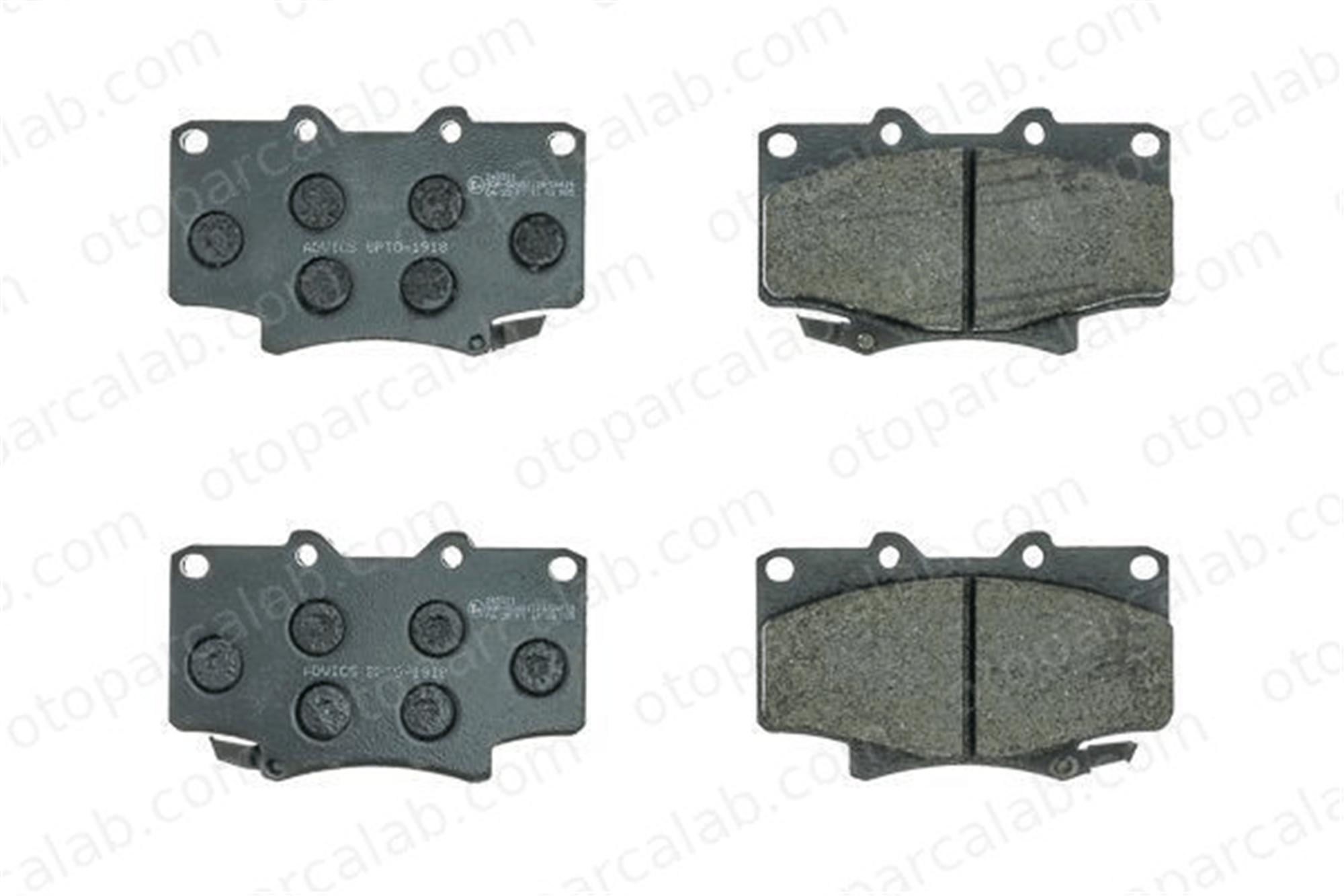 AISIN BPTO-1918 Fren Disk Balata Ön TOYOTA LAND CRUISER 80 446560151 0446560151