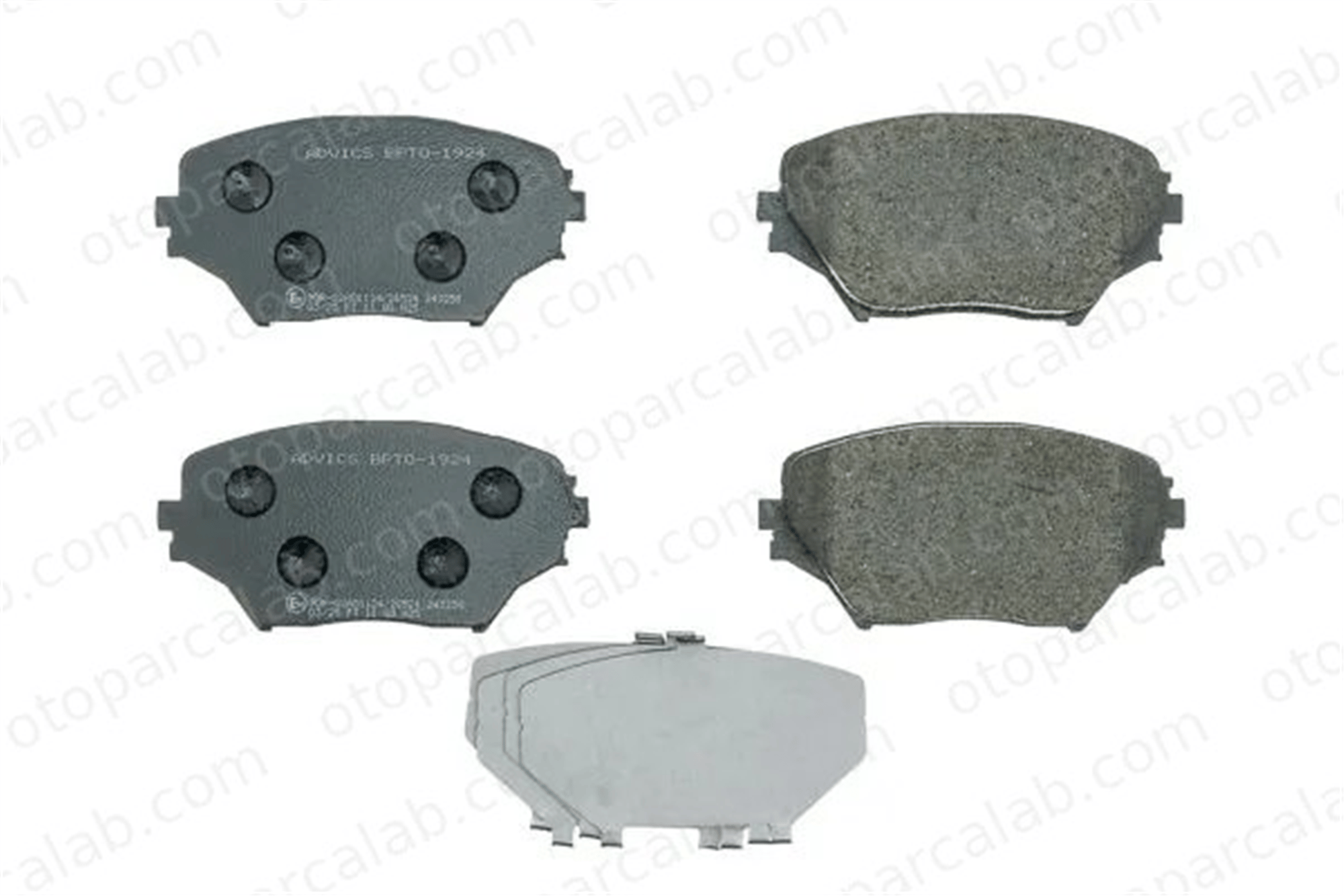 AISIN BPTO-1924 Fren Disk Balata Ön TOYOTA RAV 4 II 446542130 0446542130