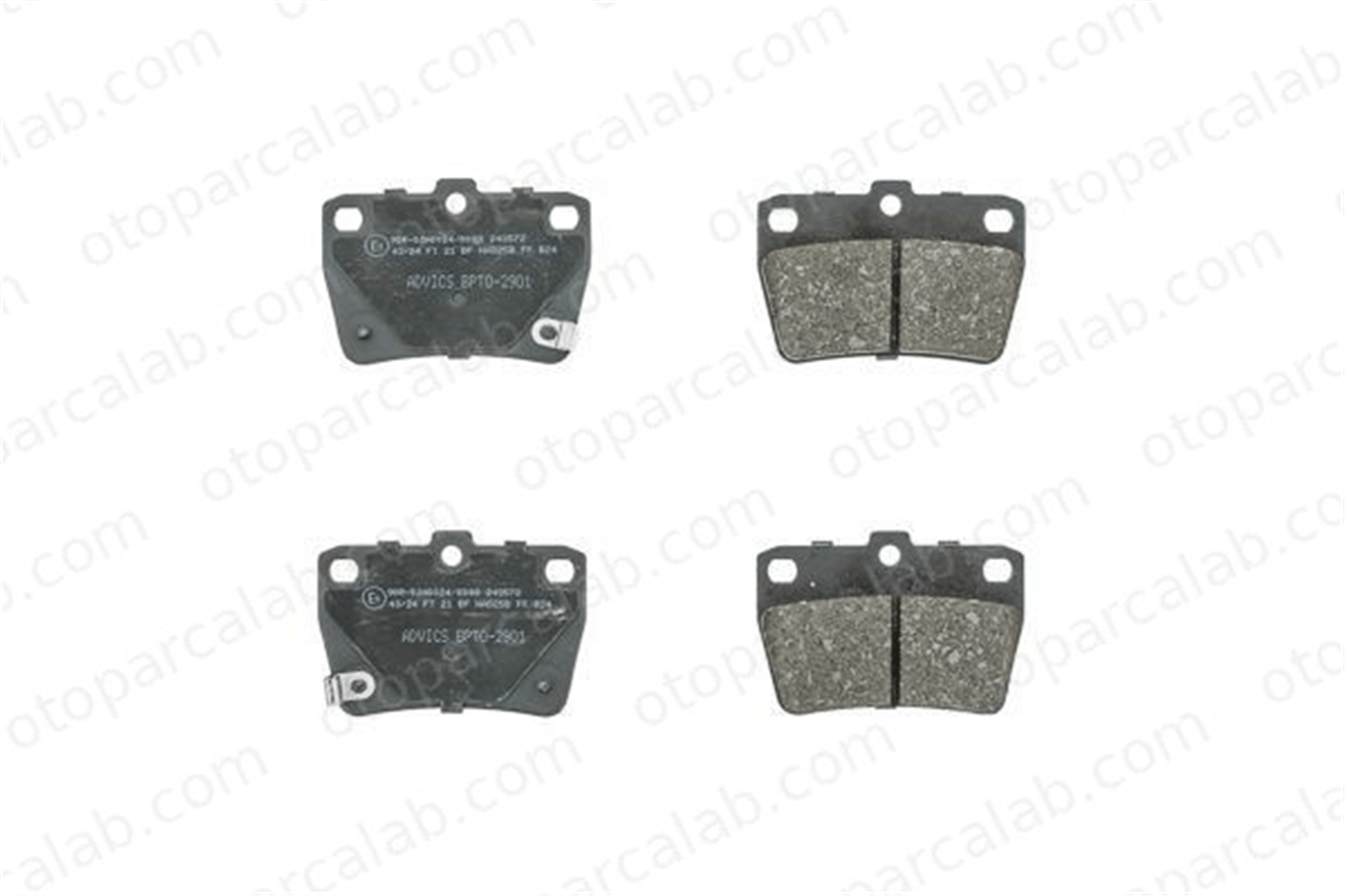 AISIN BPTO-2901 Fren Disk Balata Arka TOYOTA RAV 4 II SEAT IBIZA III 446642010 0446642010