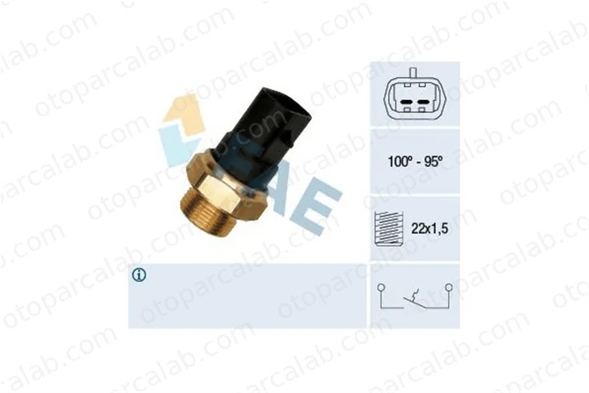 AKD OP106100 Fan Müşürü OPEL KADETT E Hatchback VECTRA A Hatchback 1341011 90242277