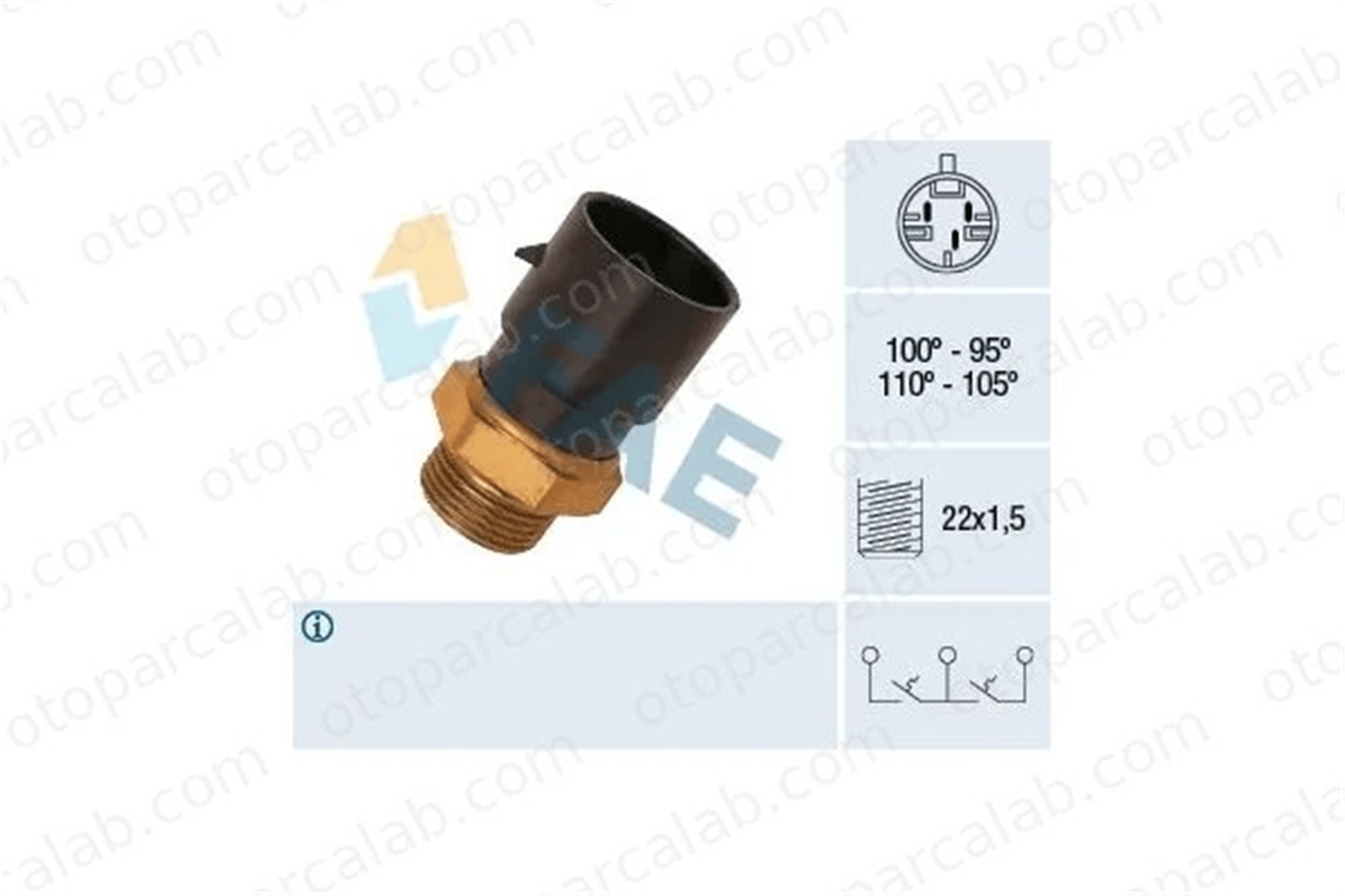 AKD OP106103 Fan Müşürü OPEL COMBO Kasa/büyük limuzin CORSA A Hatchback 1341025 90339408