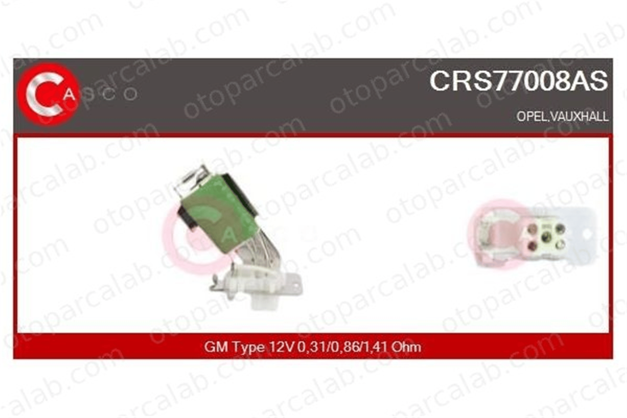 AKD OP107102 Kalorifer Rezistansı OPEL VECTRA C GTS ASTRA F Station wagon 1845785 90228759