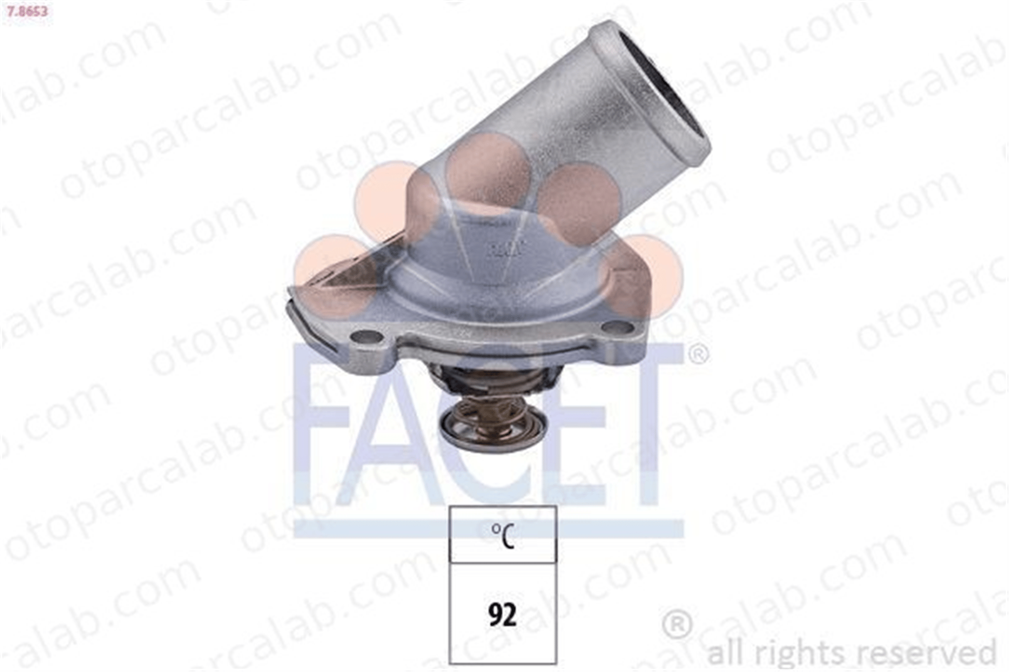 AKD OP143109 Termostat 92 °C OPEL CORSA D ASTRA H 95517654 6338028