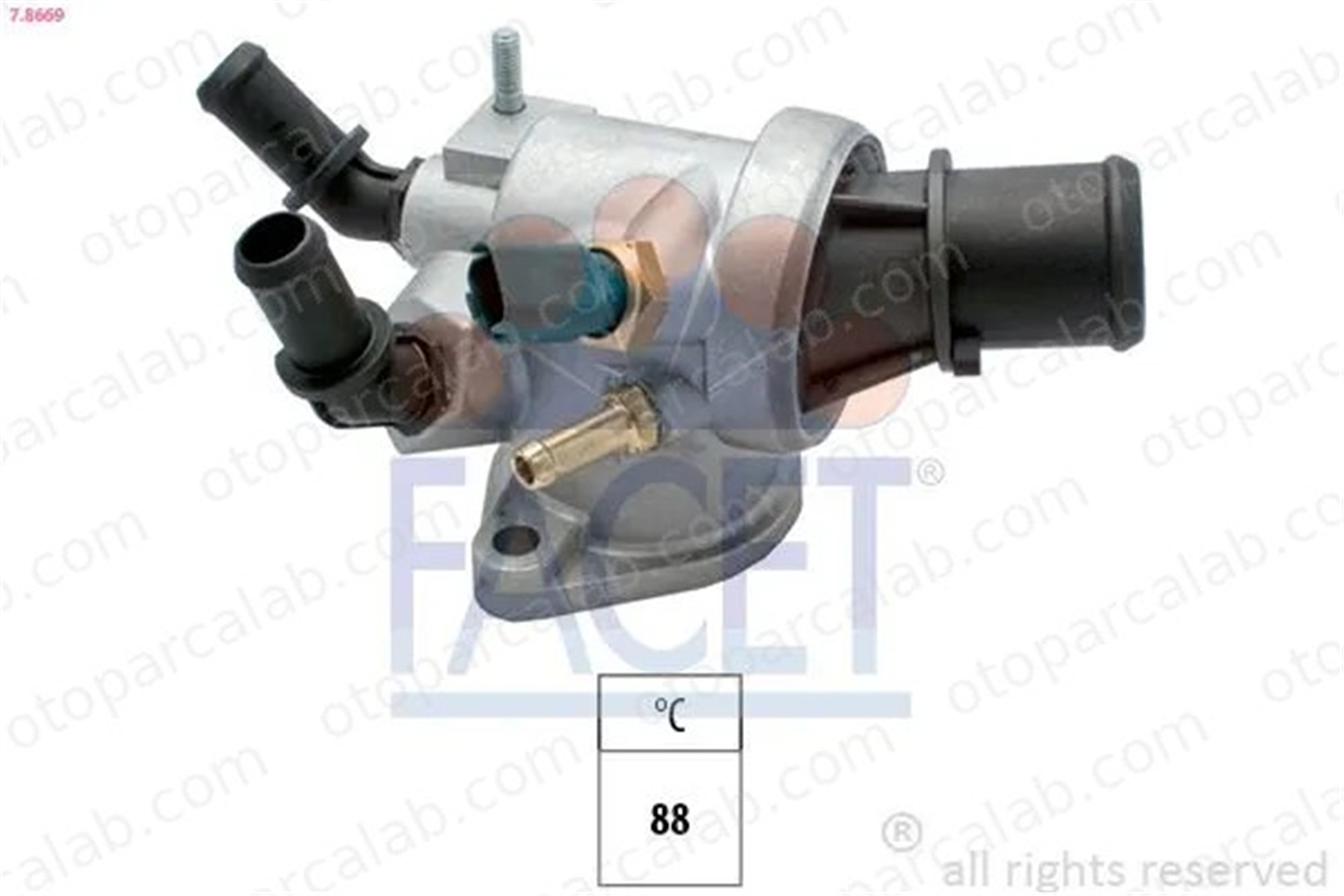 AKD OP143124 Termostat ALFA ROMEO 159 159 Sportwagon 1338429 95517661