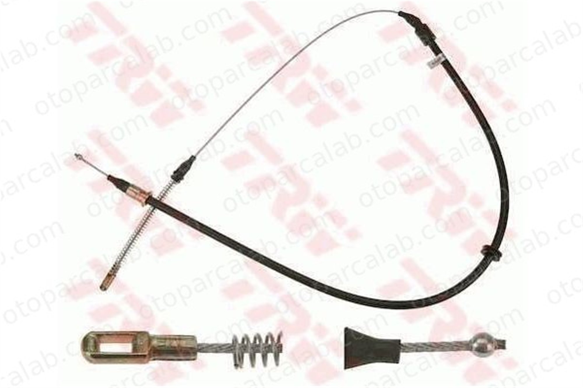 AKD OP158115 El Fren Teli Arka Sol OPEL CORSA B TIGRA 522615 522643