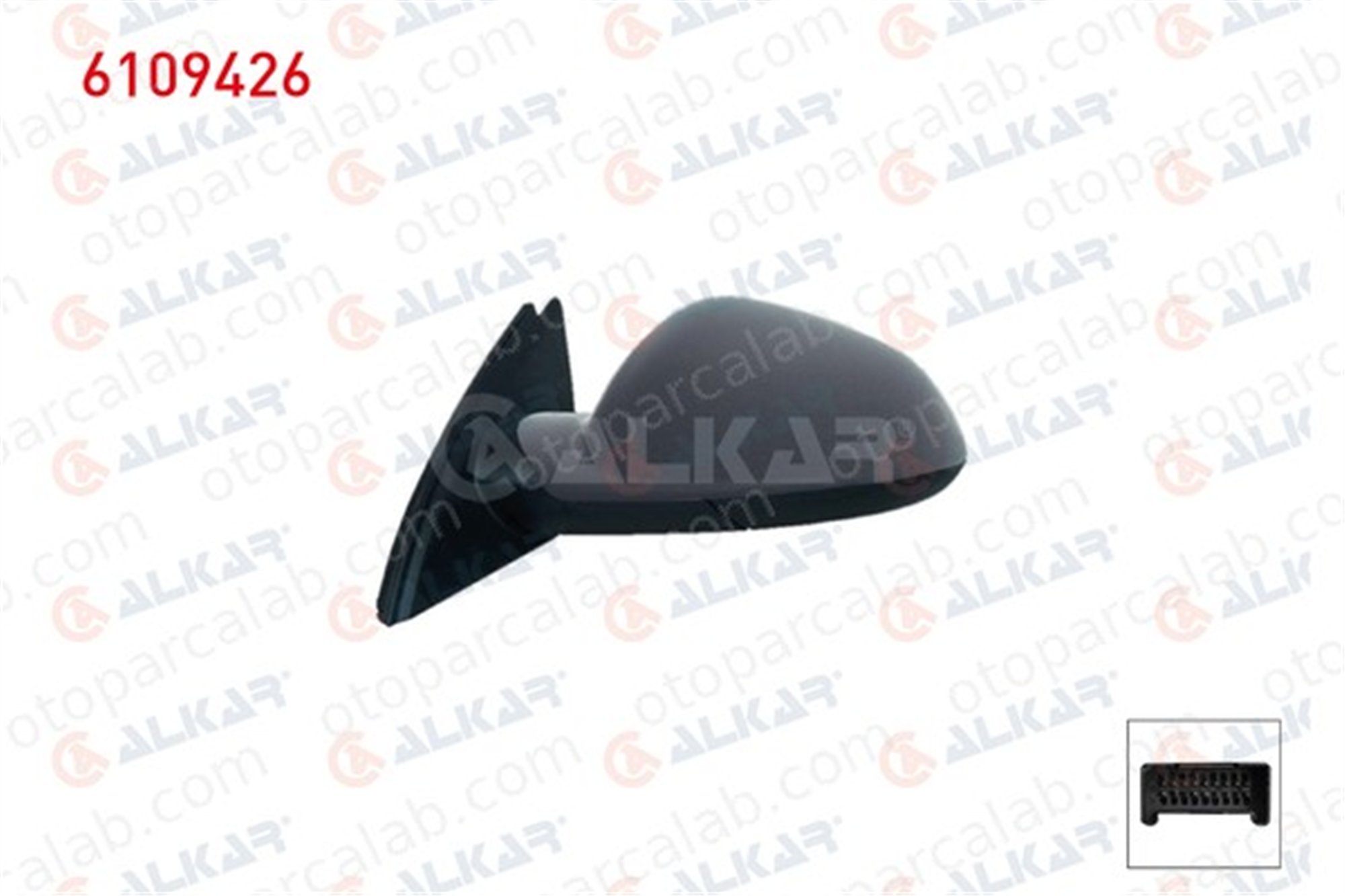 ALKAR 6109426 Dikiz Aynası Dış Sol OPEL INSIGNIA A INSIGNIA A Sports Tourer 1426563 1426564