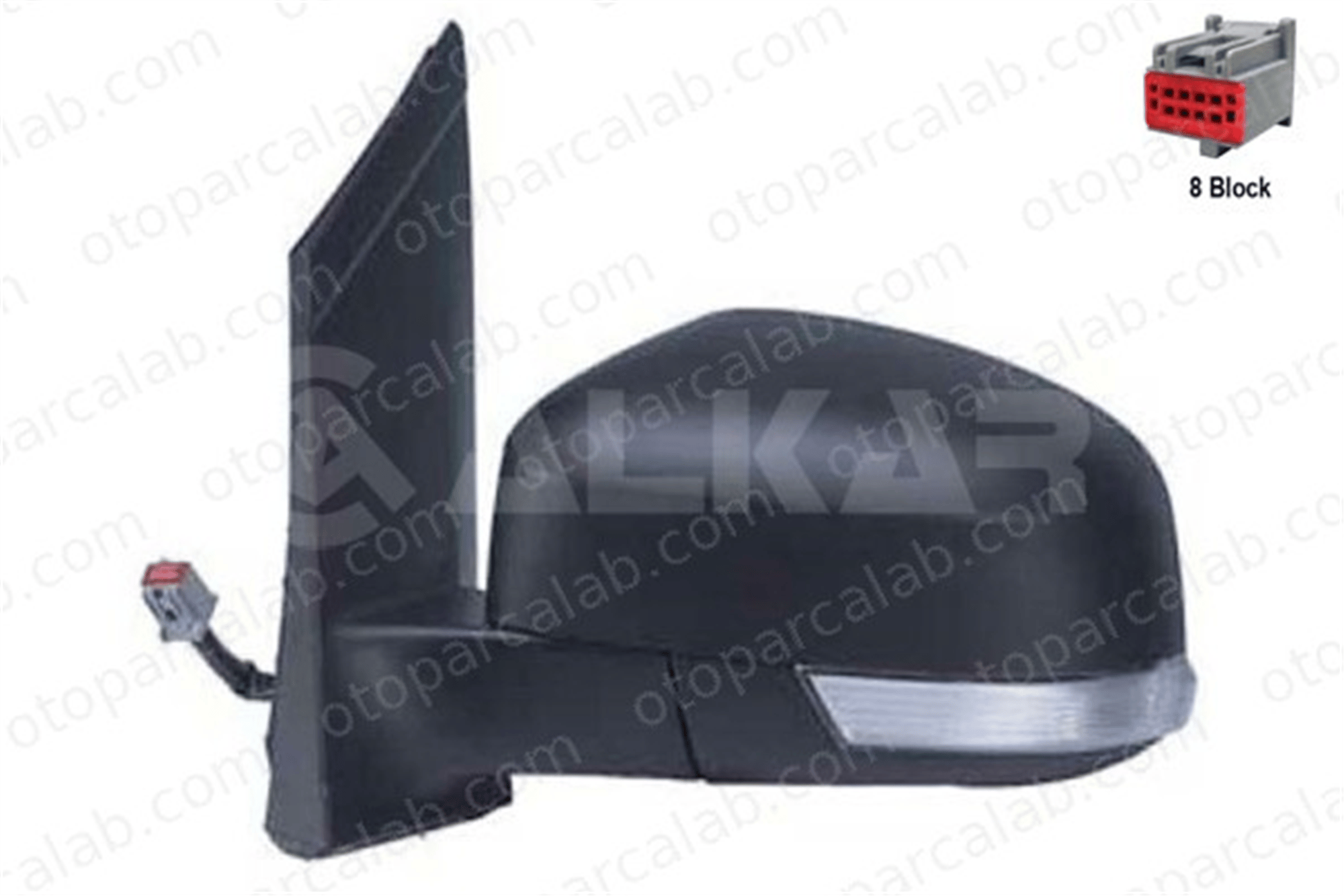 ALKAR 6121401 Dikiz Aynası Dış Sol FORD FOCUS II FOCUS II Turnier 1610043 1610119