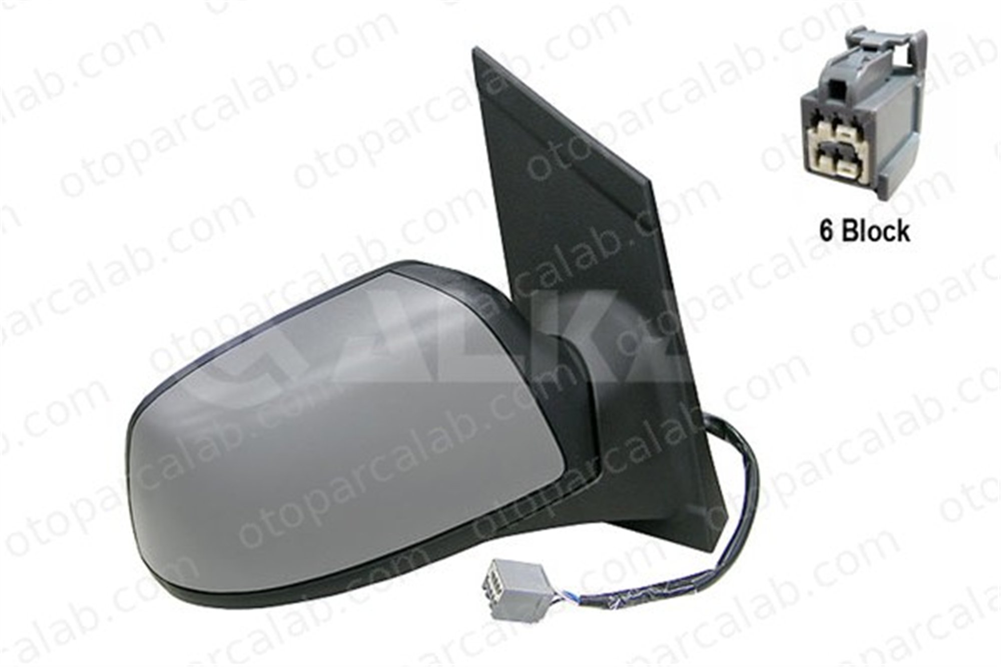 ALKAR 6124400 Dikiz Aynası Dış Sağ FORD FOCUS II FOCUS II Turnier 1376291 1376311