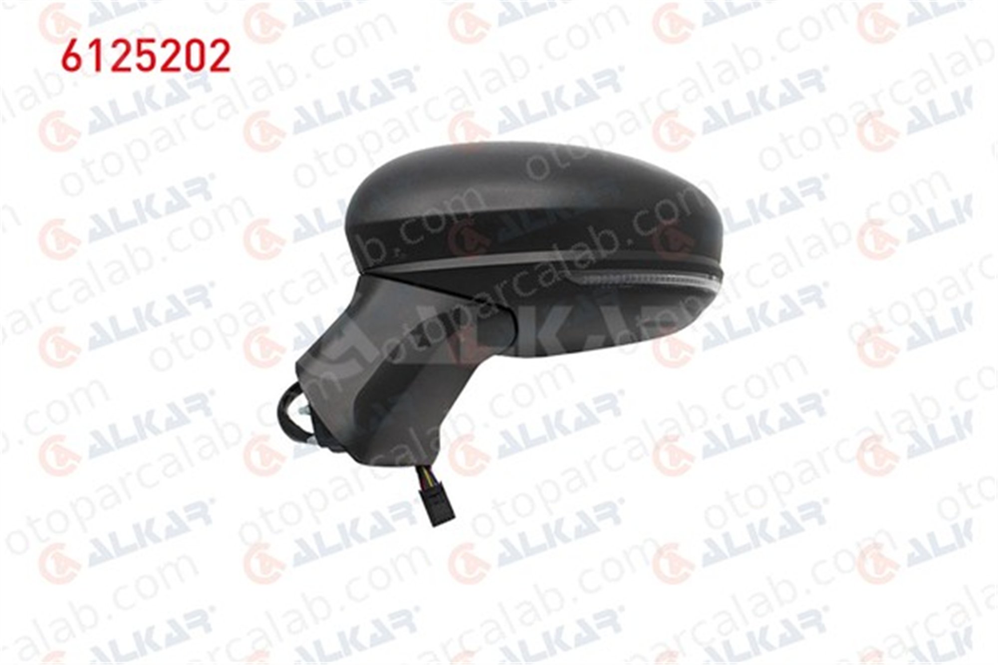 ALKAR 6125202 Dikiz Aynası Dış Sol RENAULT CAPTUR II 963016661R 963027811R