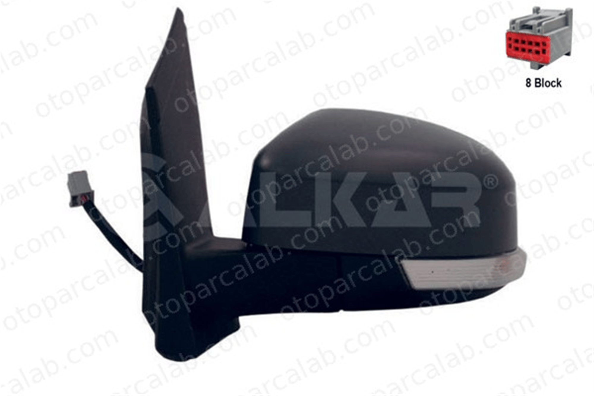 ALKAR 6125401 Dikiz Aynası Dış Sol FORD FOCUS II FOCUS II Turnier 1610043 1610119