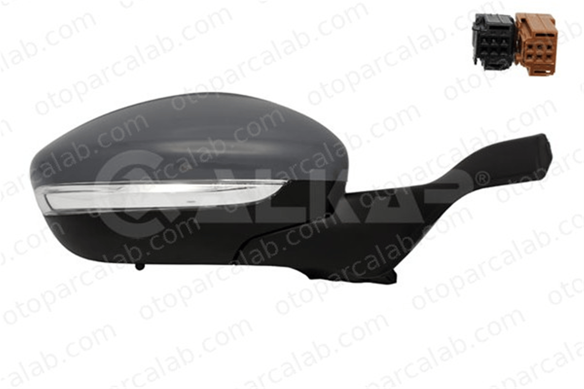 ALKAR 6126296 Dikiz Aynası Dış Sağ PEUGEOT 208 I 2008 I 1607511380 1607511480