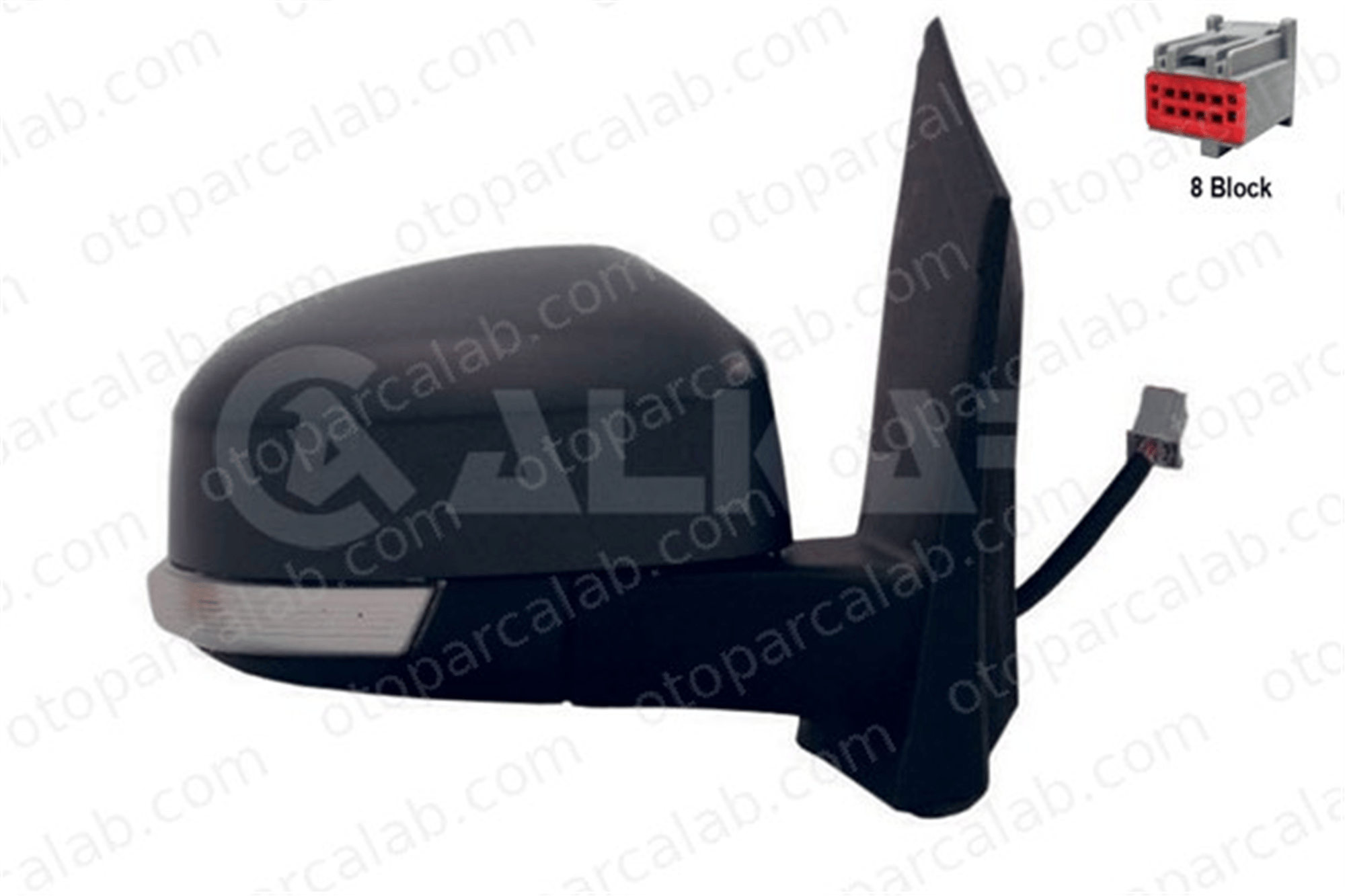 ALKAR 6126401 Dikiz Aynası Dış Sağ FORD FOCUS II FOCUS II Turnier 1610043 1610119