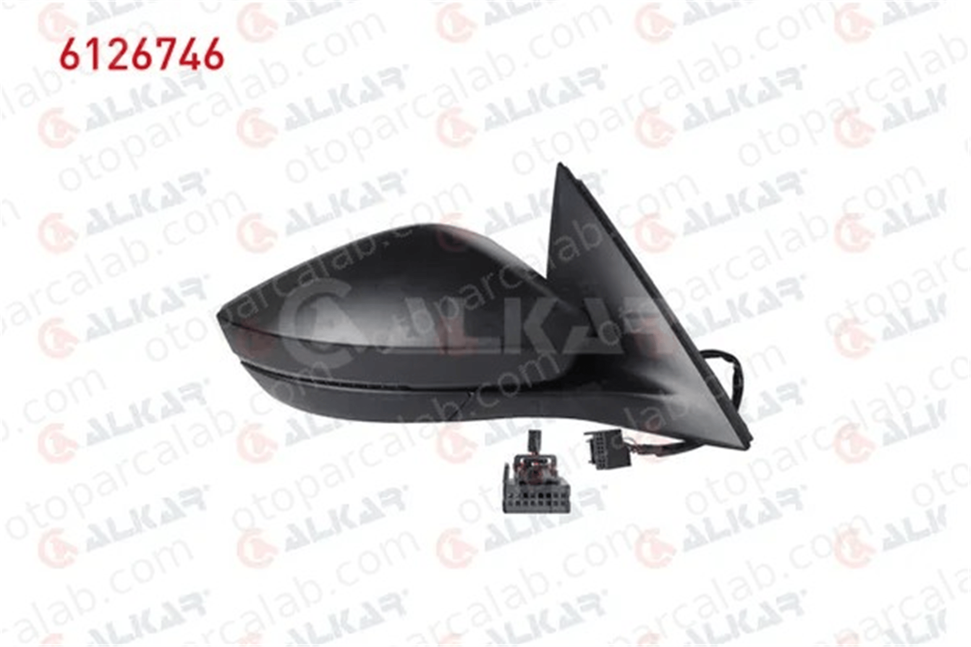 ALKAR 6126746 Dikiz Aynası Dış Sağ SKODA KAMIQ SCALA 654949101 654949102