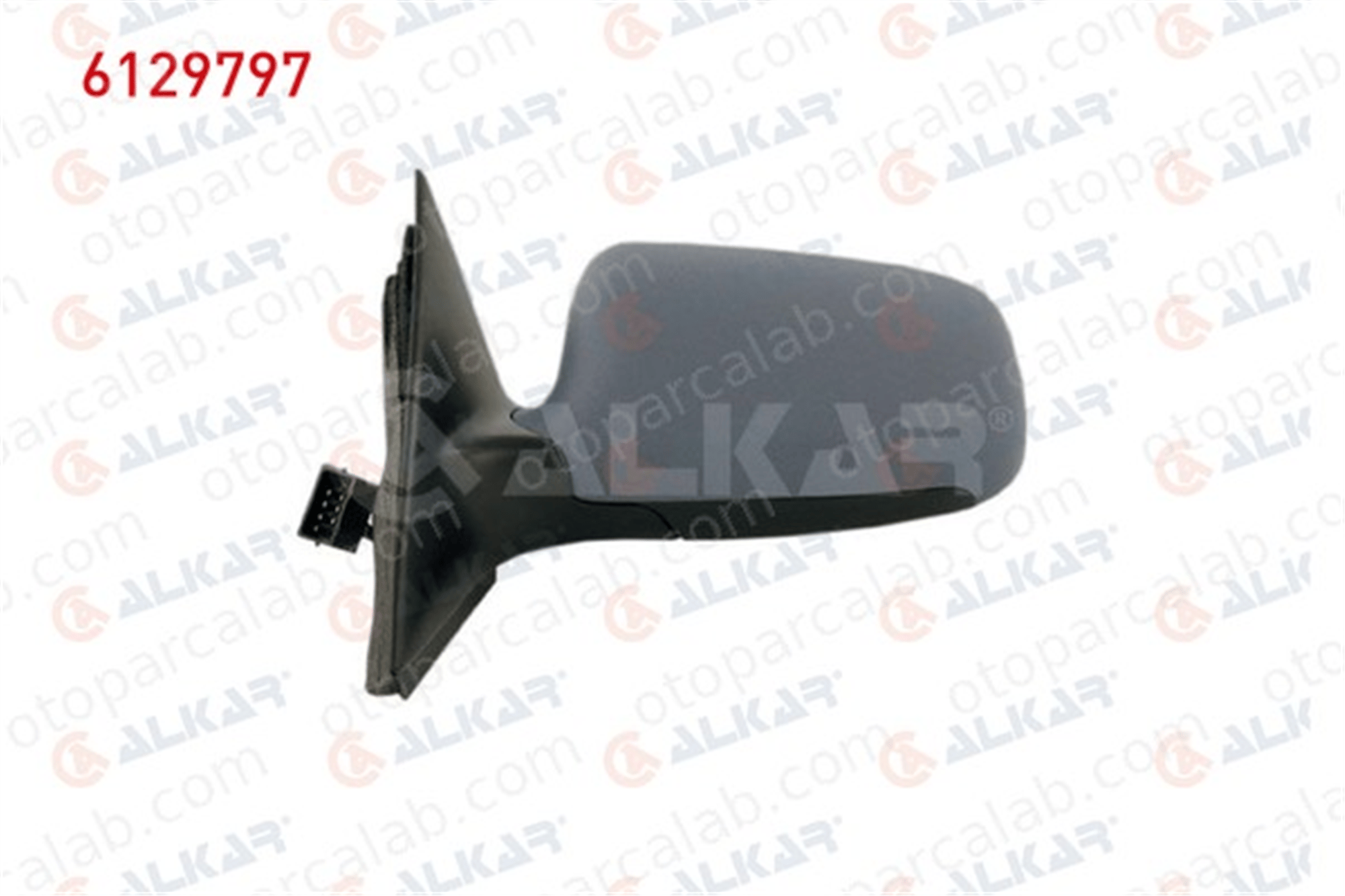 ALKAR 6129797 Dikiz Aynası Dış Sol AUDI A6 C5 Avant A6 C5 4A0857507GRU 4A0857508GRU