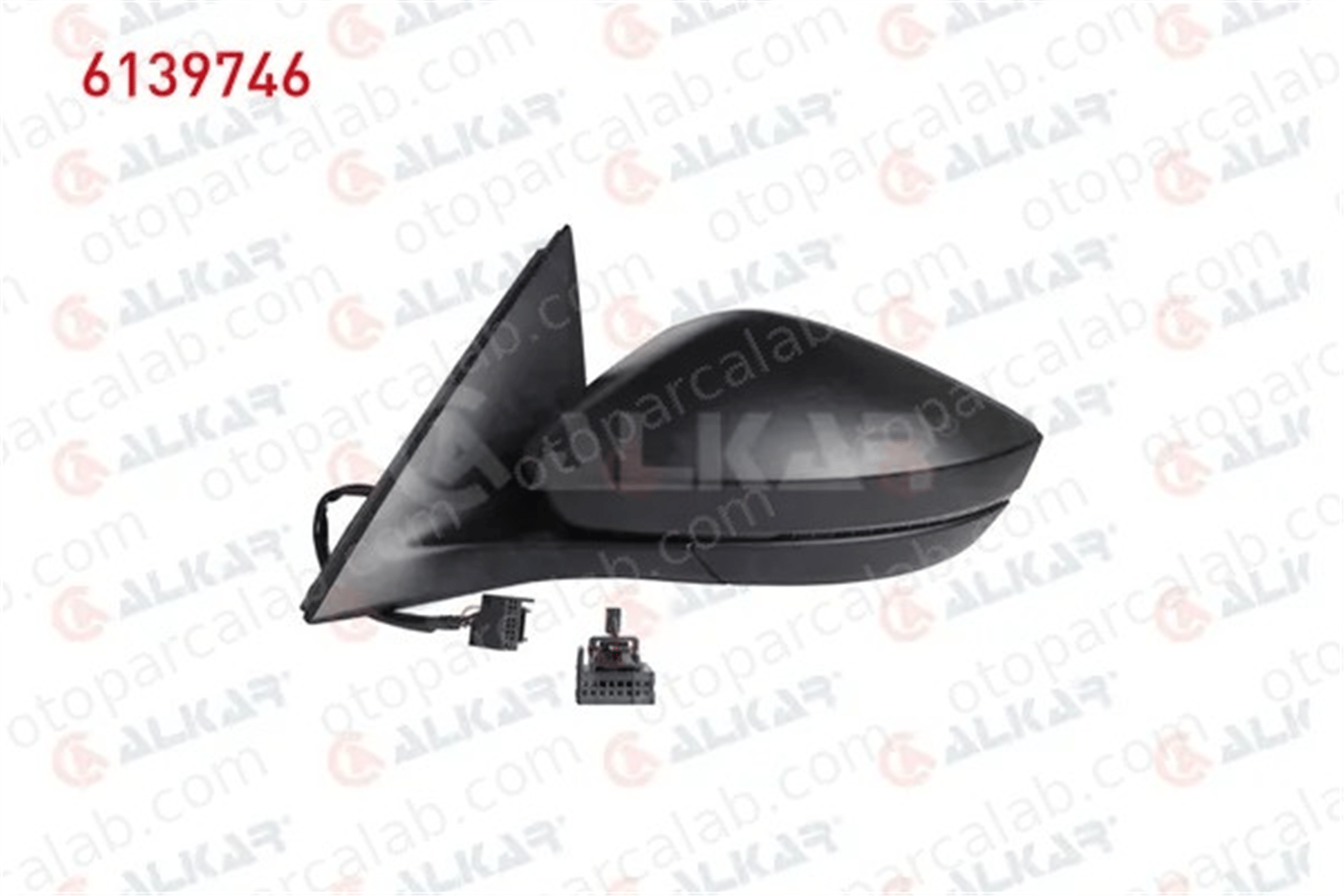 ALKAR 6139746 Dikiz Aynası Dış Sol SKODA KAMIQ SCALA 654949101 654949102