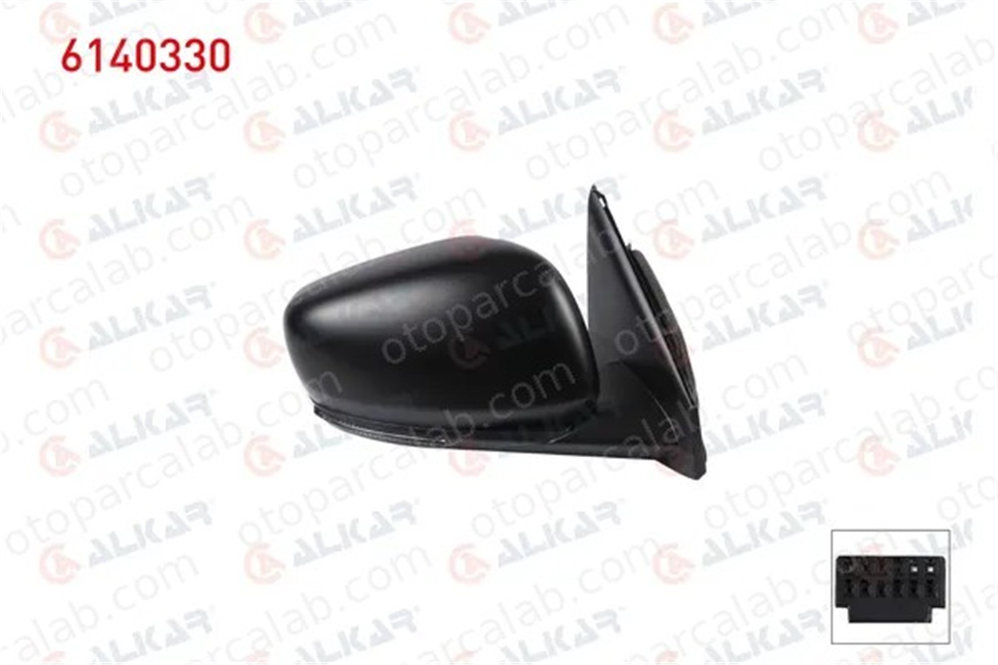 ALKAR 6140330 Dikiz Aynası Dış Sağ RENAULT KADJAR 963018865R 963024059R