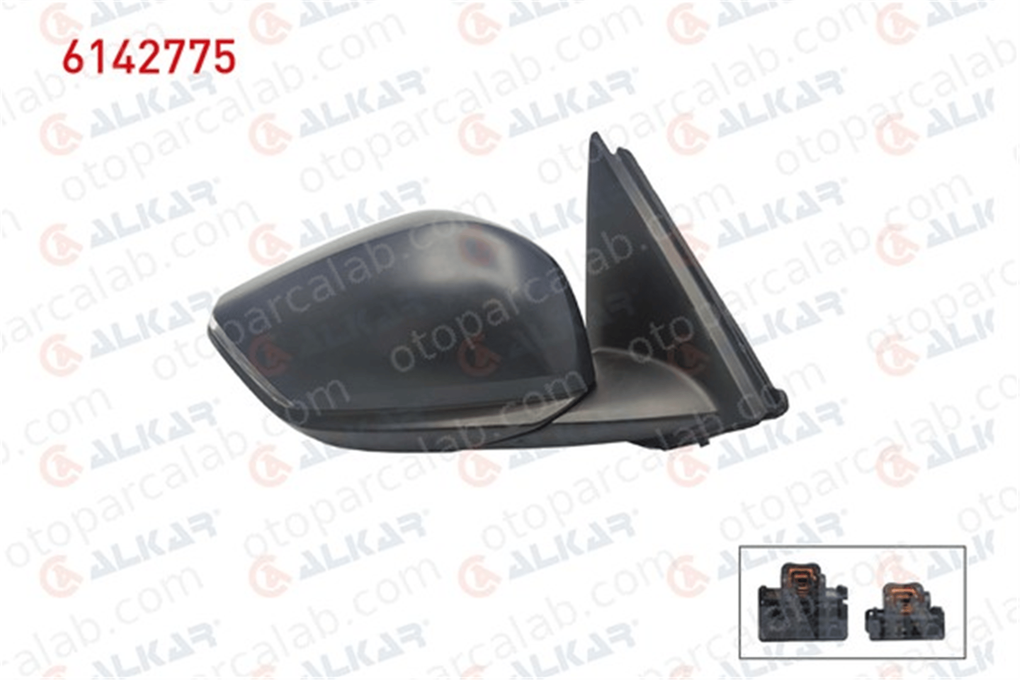 ALKAR 6142775 Dikiz Aynası Dış Sağ CITROËN C4 X C4 III 98340963XT 98340964XT