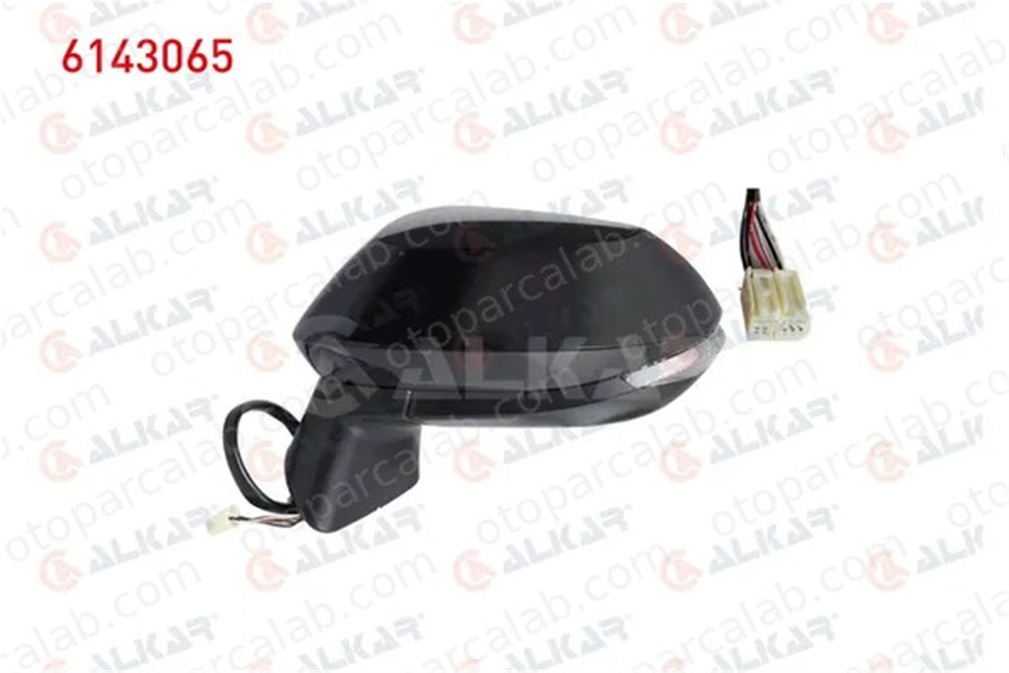 ALKAR 6143065 Dikiz Aynası Dış Sol TOYOTA COROLLA Sedan COROLLA Hatchback 8173002200 81730