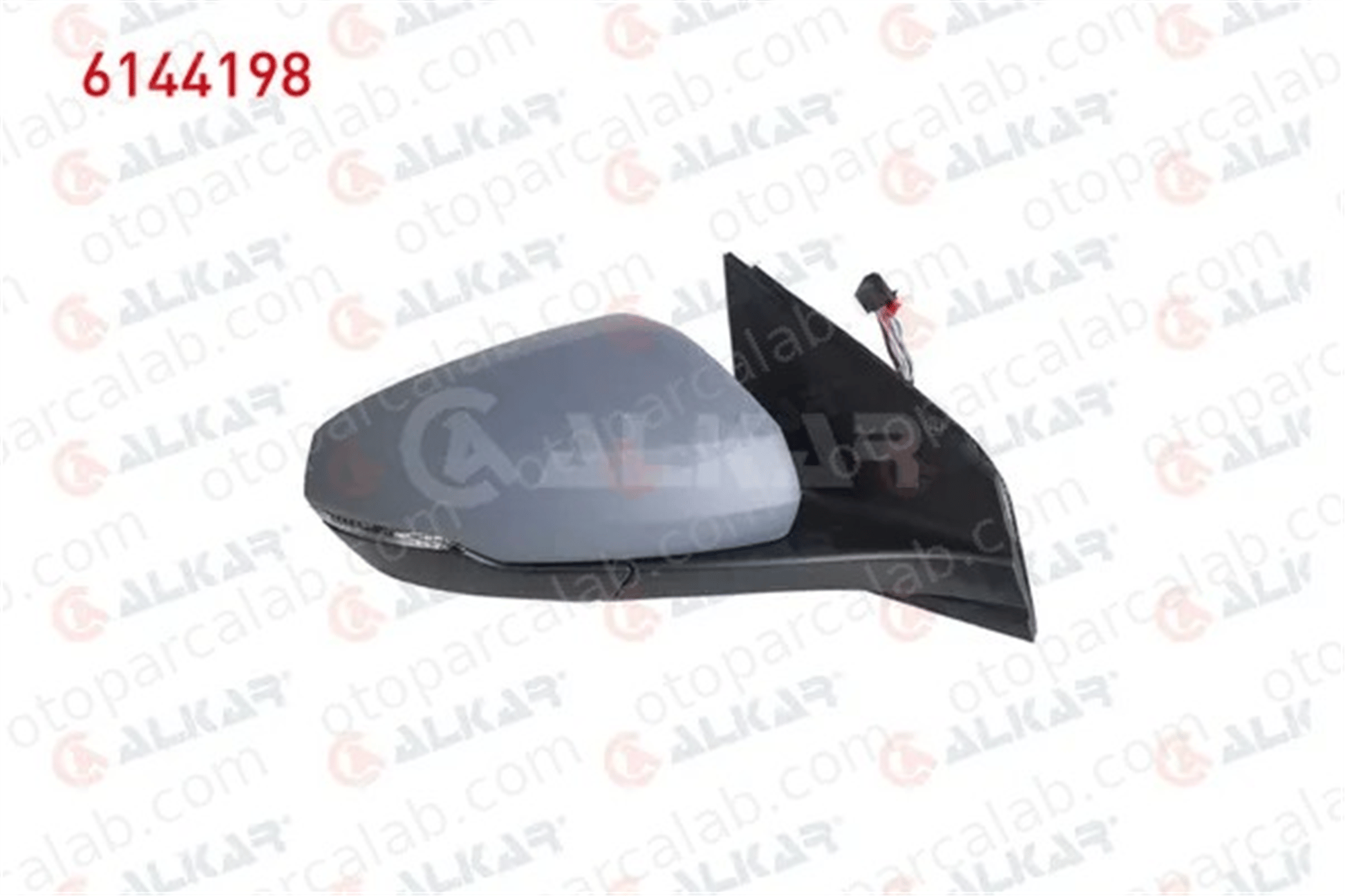 ALKAR 6144198 Dikiz Aynası Dış Sağ VW POLO VI 2G0857521B 2G0857522C