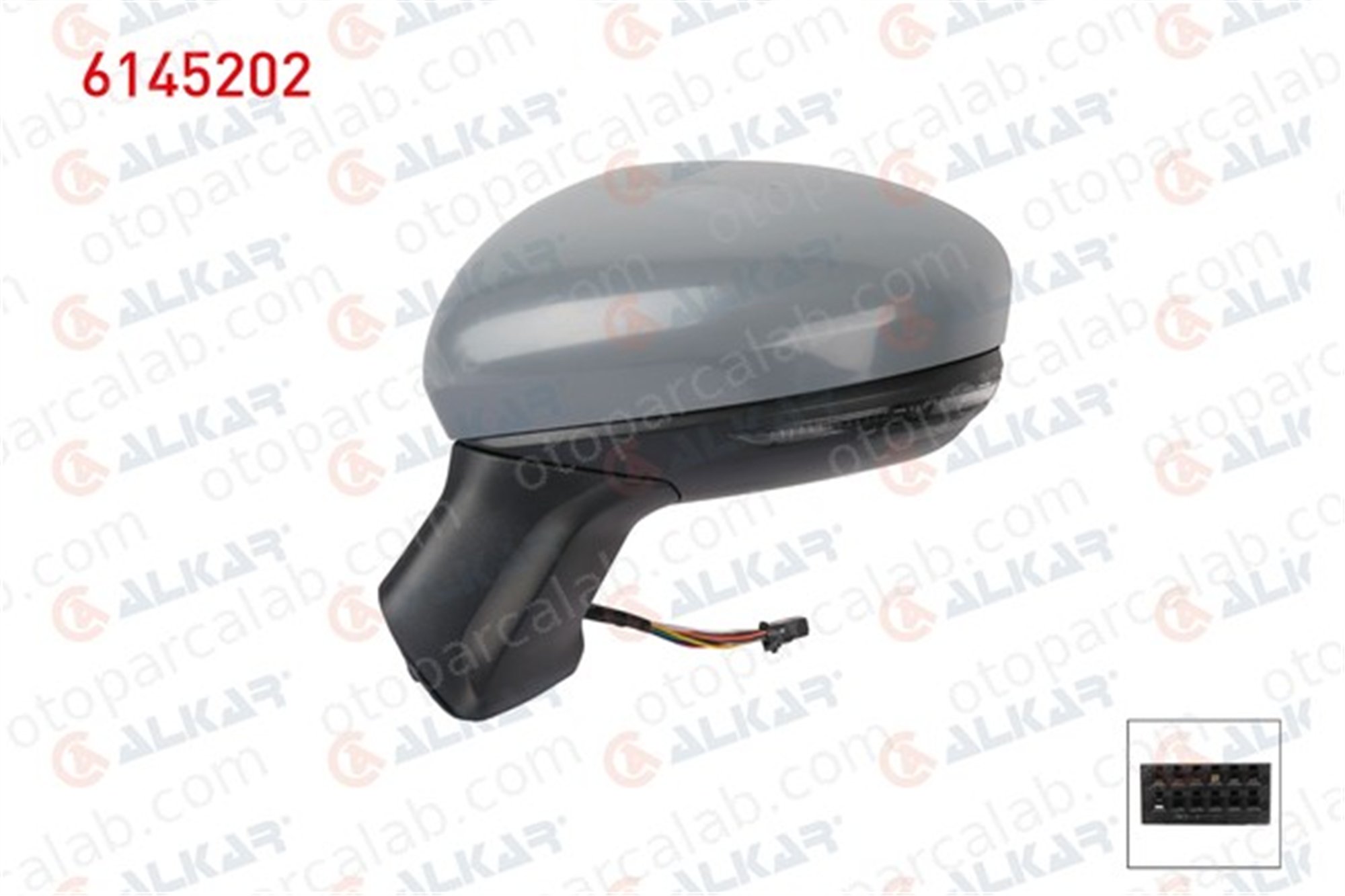ALKAR 6145202 Dikiz Aynası Dış Sol RENAULT CAPTUR II 963019773R 963055518R
