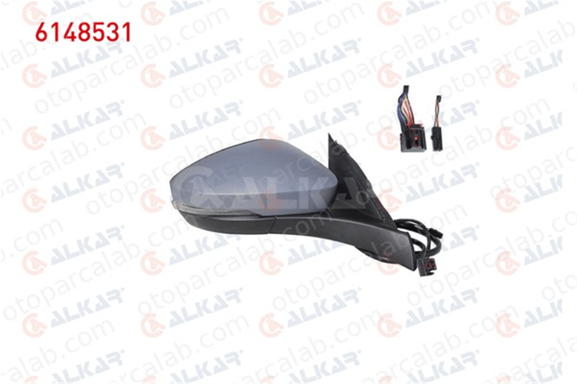 ALKAR 6148531 Dikiz Aynası Dış Sağ VW T-ROC T-ROC Cabrio 2GA857521D 2GA857522D