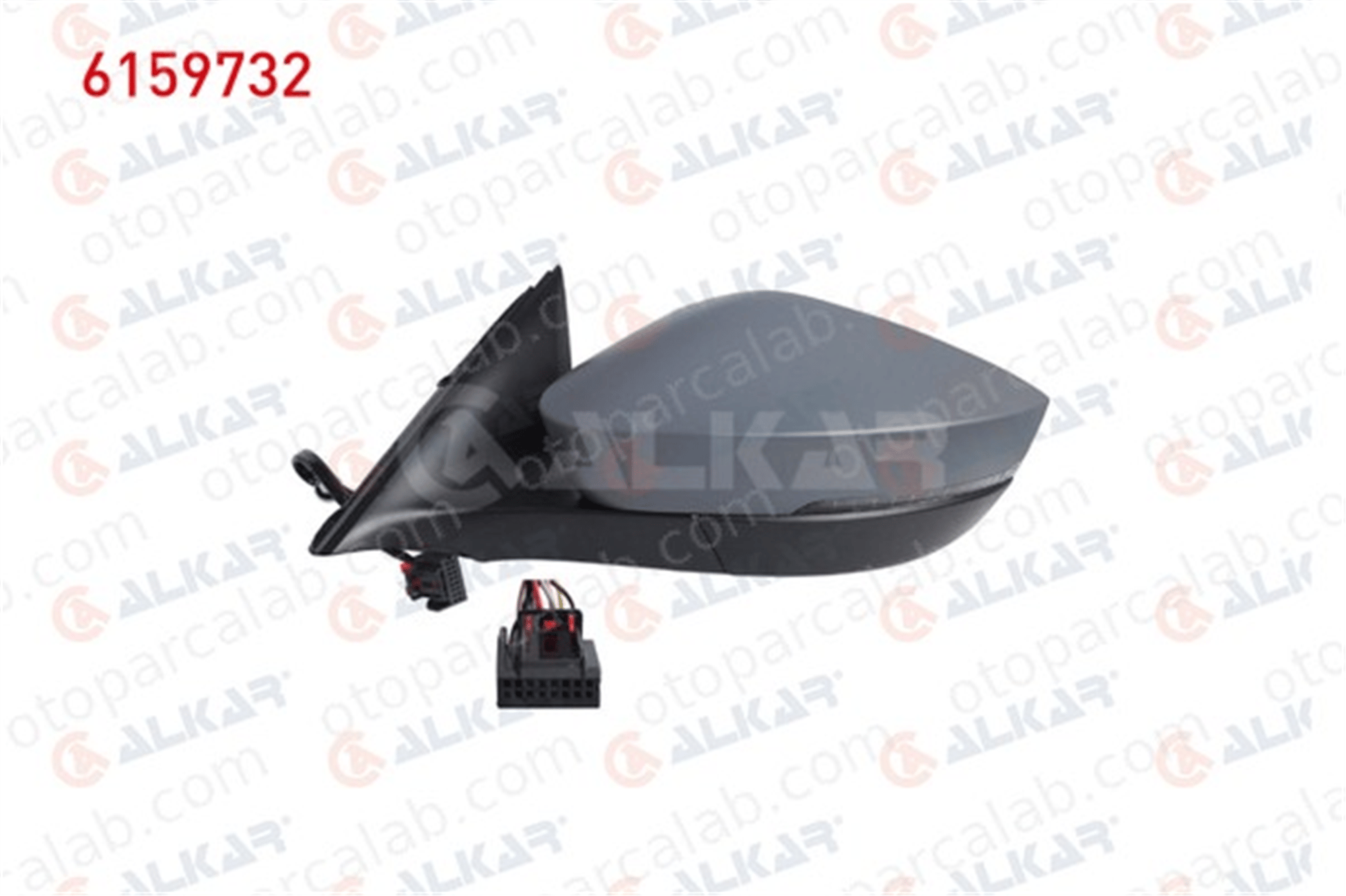 ALKAR 6159732 Dikiz Aynası Dış Sol SKODA OCTAVIA IV Combi OCTAVIA IV 5E3857521 5E3857522