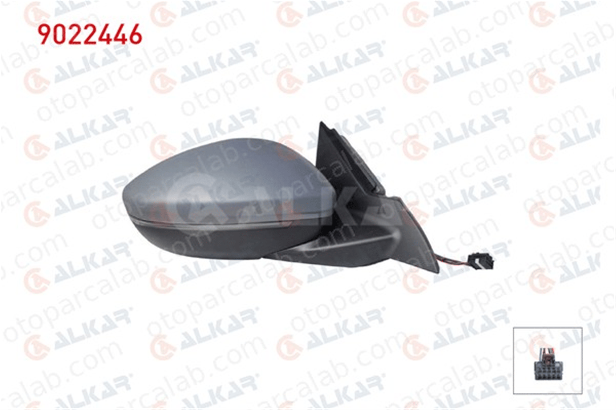 ALKAR 9022446 Dikiz Aynası Dış Sağ OPEL MOKKA 1637858980 1637859080