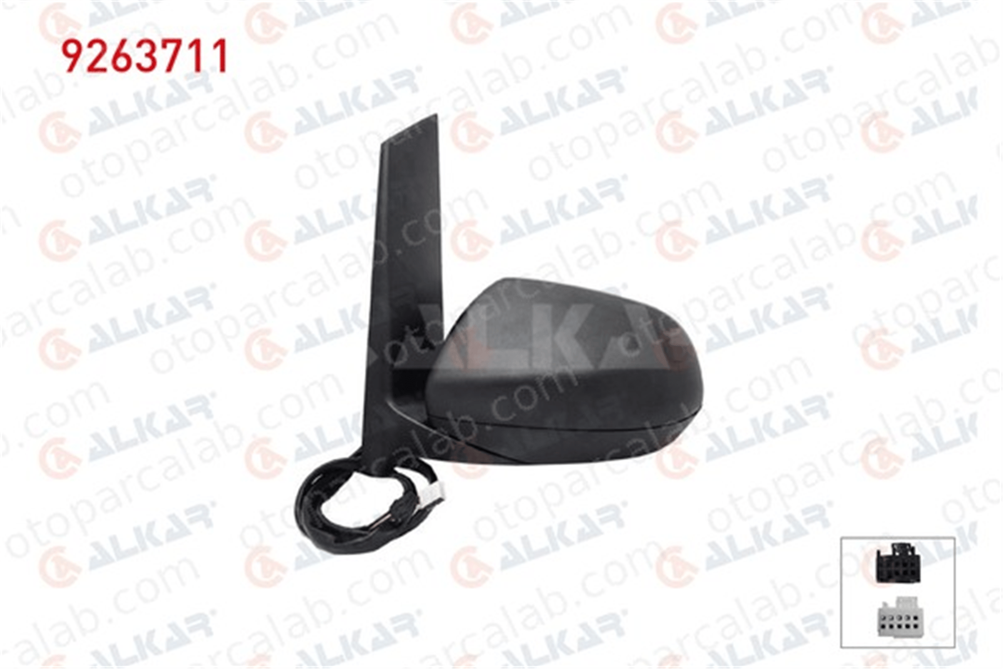 ALKAR 9263711 Dikiz Aynası Dış Sol MERCEDES-BENZ VITO Mixto VITO Tourer A44781100009051 A44781101009051