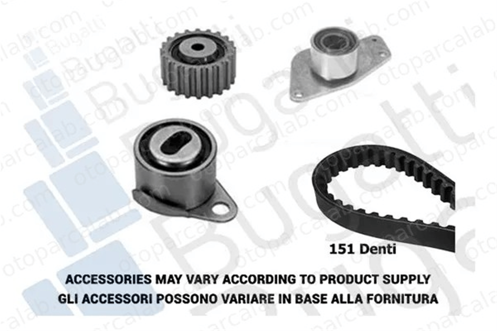 ALLES 106126 Triger Kayış Seti RENAULT CLIO II Kasa/eğik arka KANGOO 7701476884 6001545397