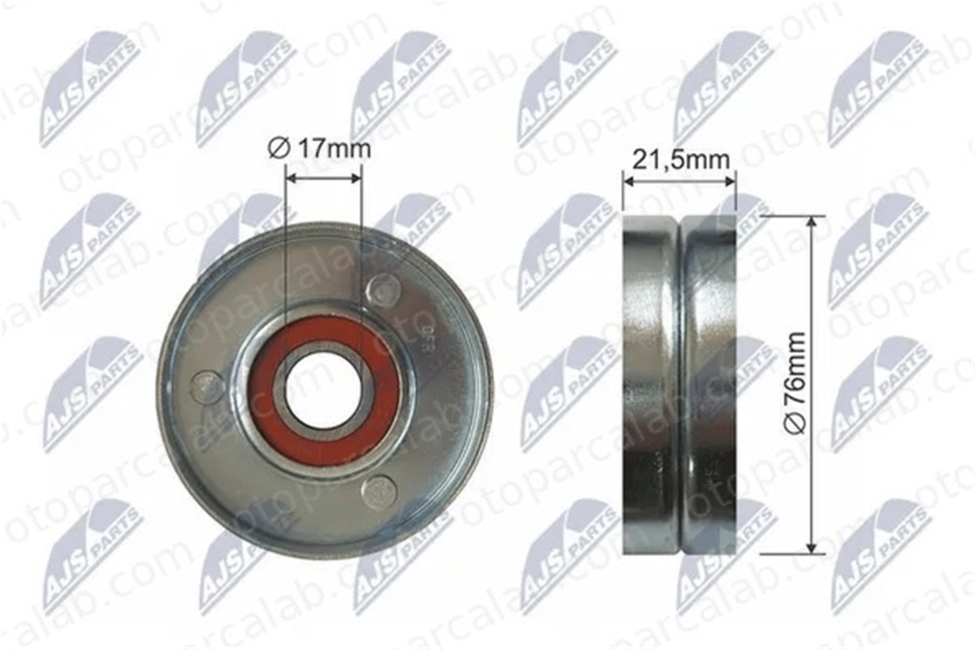 ALT 02014 Vantilatör Kayış Gergi Rulmanı AUDI A6 C5 Avant VW PASSAT B5 58903133 058 903 133